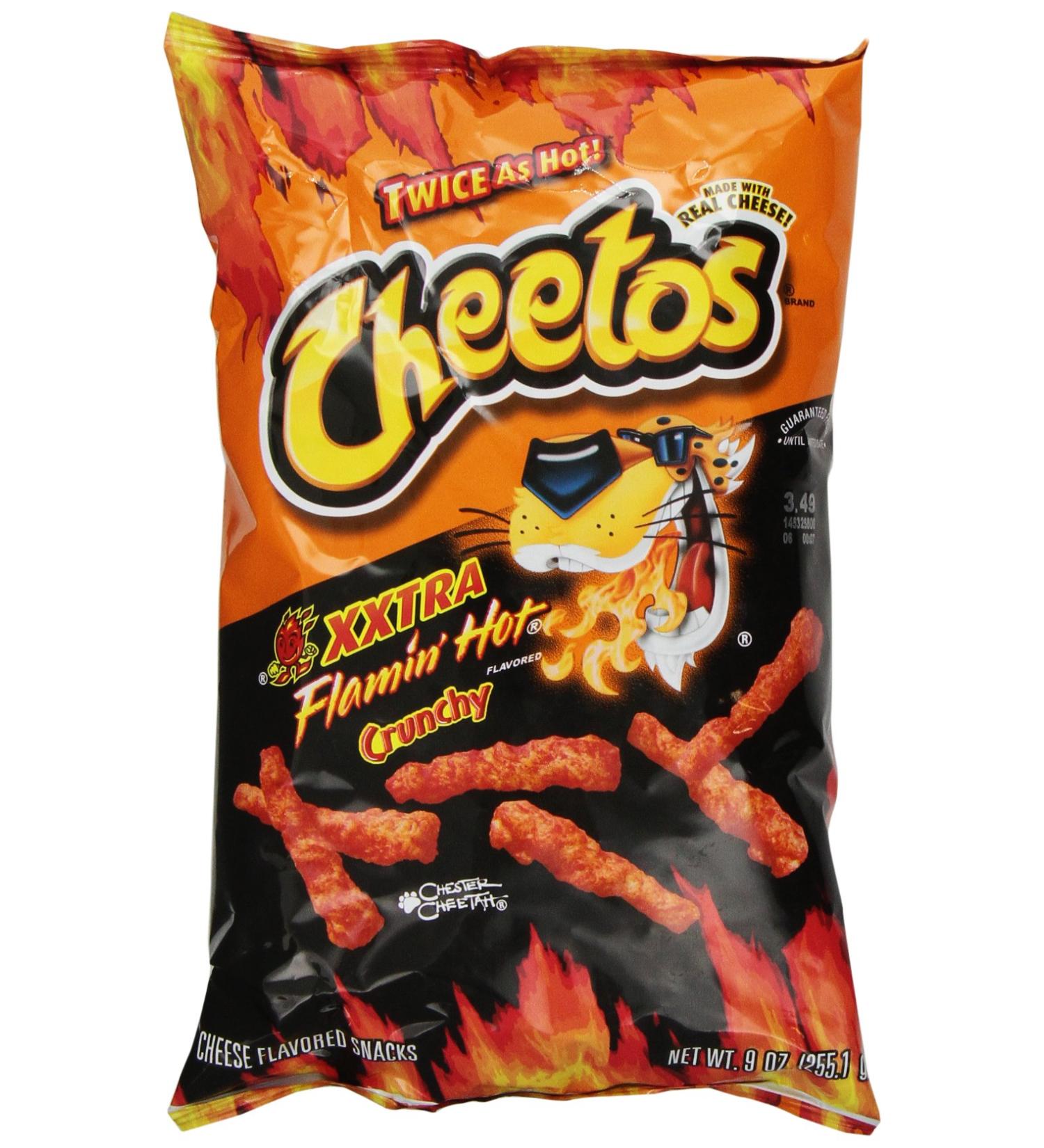 Cheetos Xtra Flamin Hot 9 oz - Intensely Spicy Snack for Heat Lovers - Buy Online on GoSupps.com