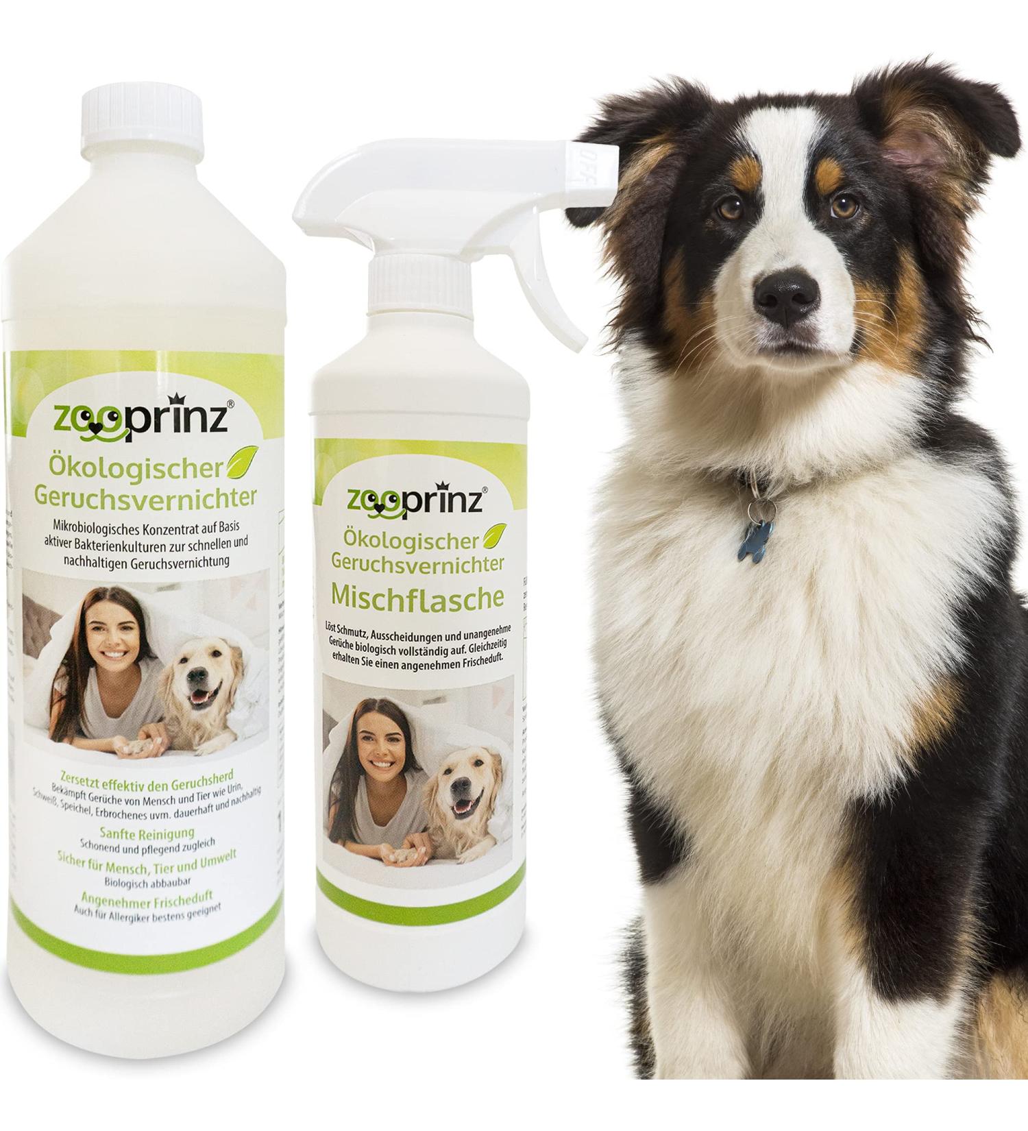 ZOOPRINZ Schromple Risiciations Concentrate - Effective Odor Neutralizer & Enzyme Cleaner for Household & Animal Care - 1L Urine Saliva Vomit Odor Eliminator - Buy Online on GoSupps.com