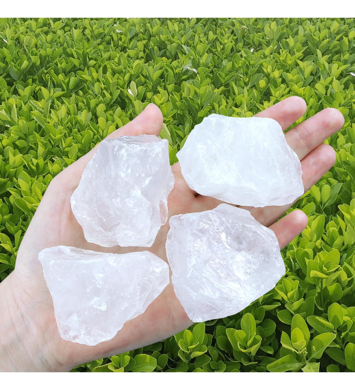 Buy Xiannvxi 2 Crystal Set - 100% Natural Gemstones Premium Quartz Raw Stones & 4PCS G-Clear Quartz for Healing & Decor | International Shipping Available - Buy Online on GoSupps.com