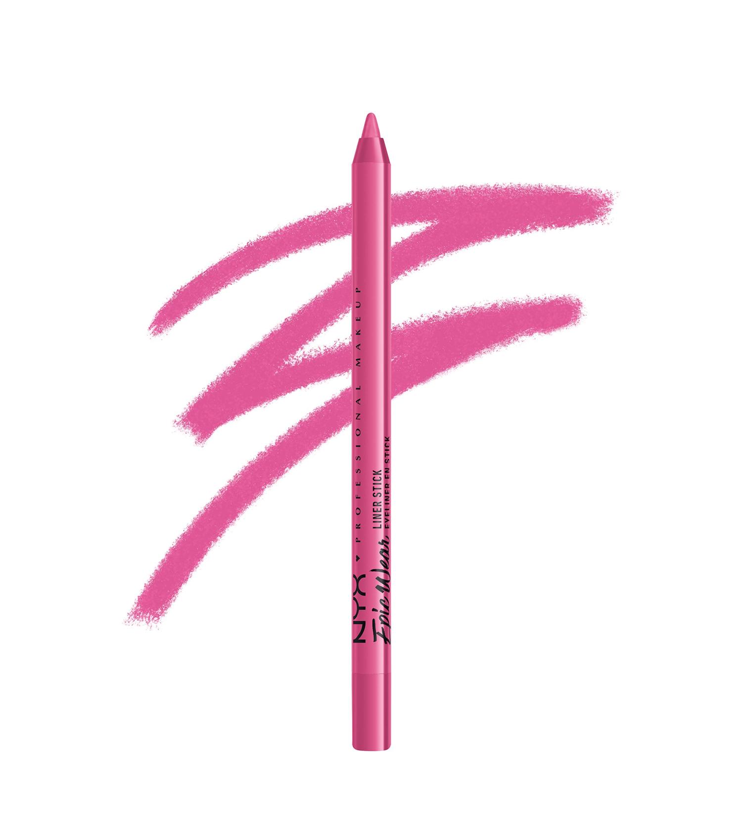 NYX Epic Wear Liner Stick Long-Lasting Eyeliner Pencil - Pink Spirit 19 - Buy Online on GoSupps.com