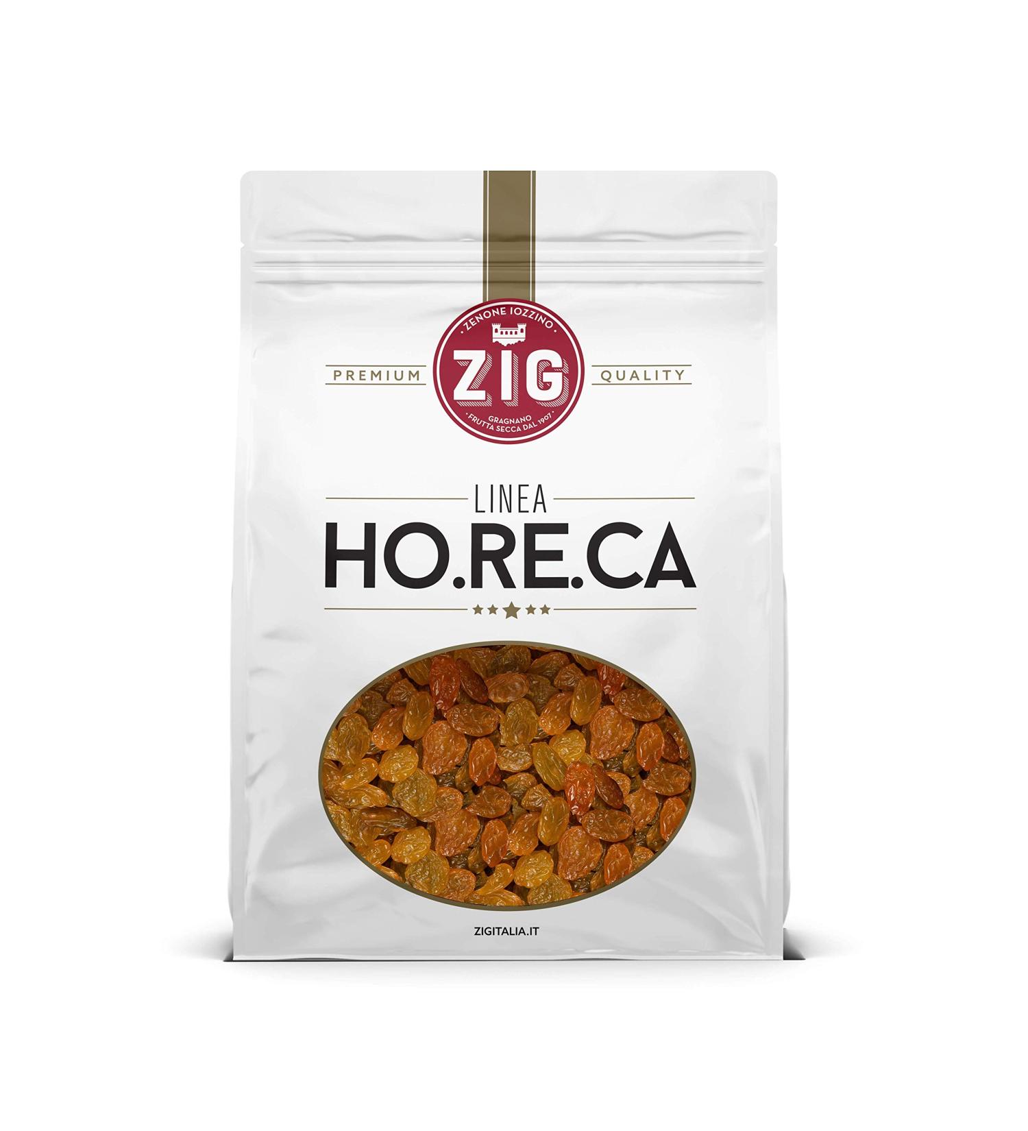 ZIG HORECA Golden Jumbo Raisins 1 kg - Buy Online on GoSupps.com