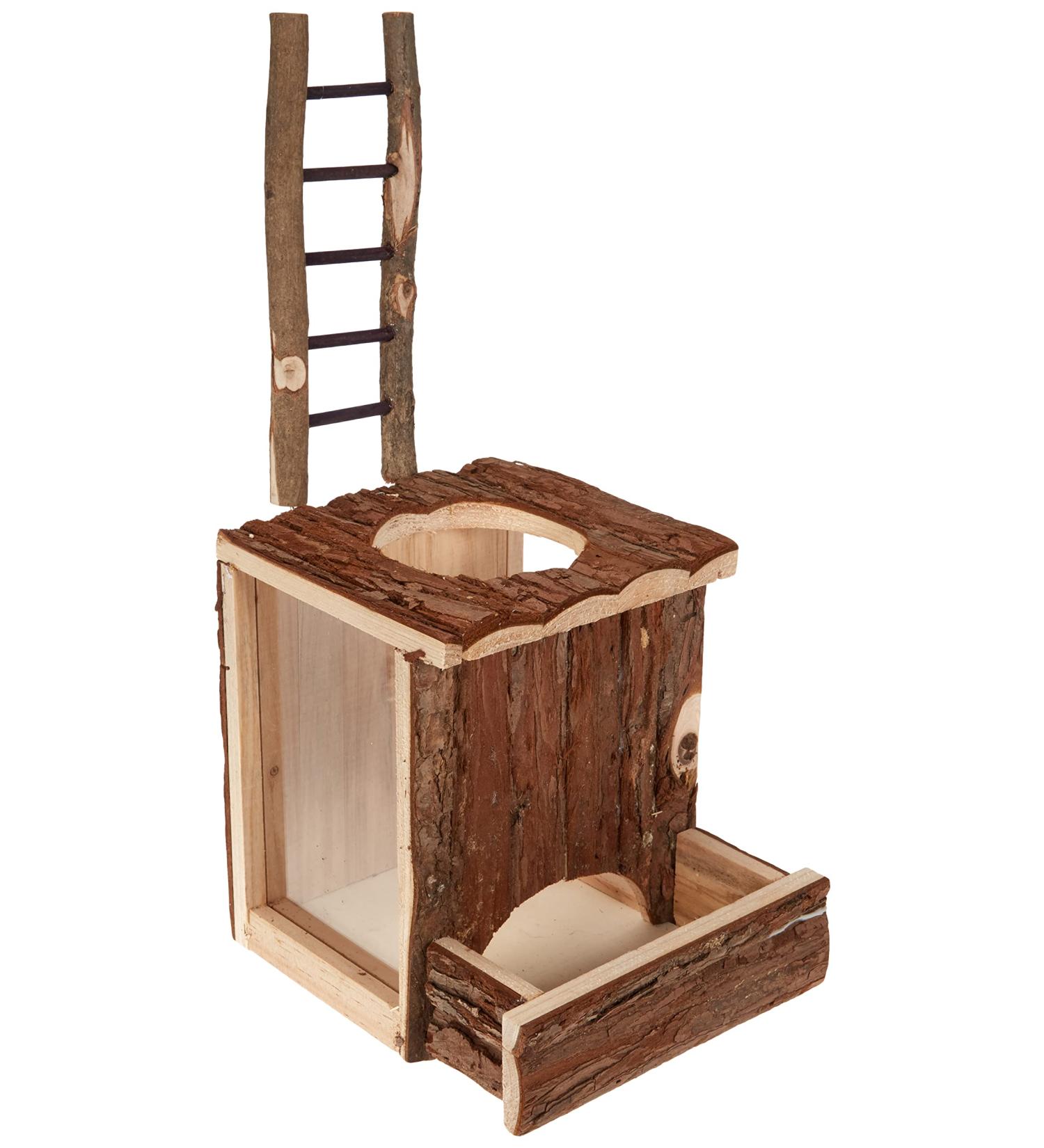 Trixie 62001 Natural Living Play and Digging Tower | Eco-Friendly Pet Toy | International Shipping Available - Buy Online on GoSupps.com