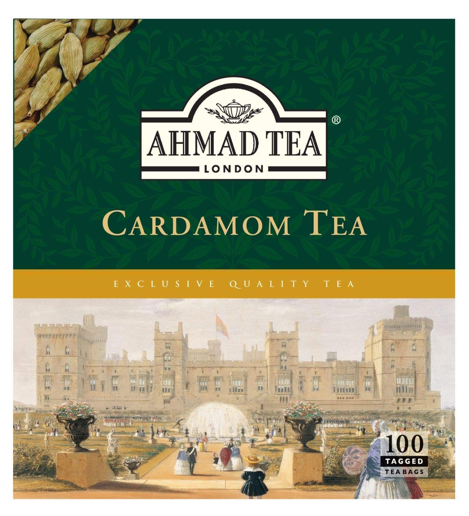 Ahmad Tea - Cardamon Tea 100 tea bags - Buy Online on GoSupps.com