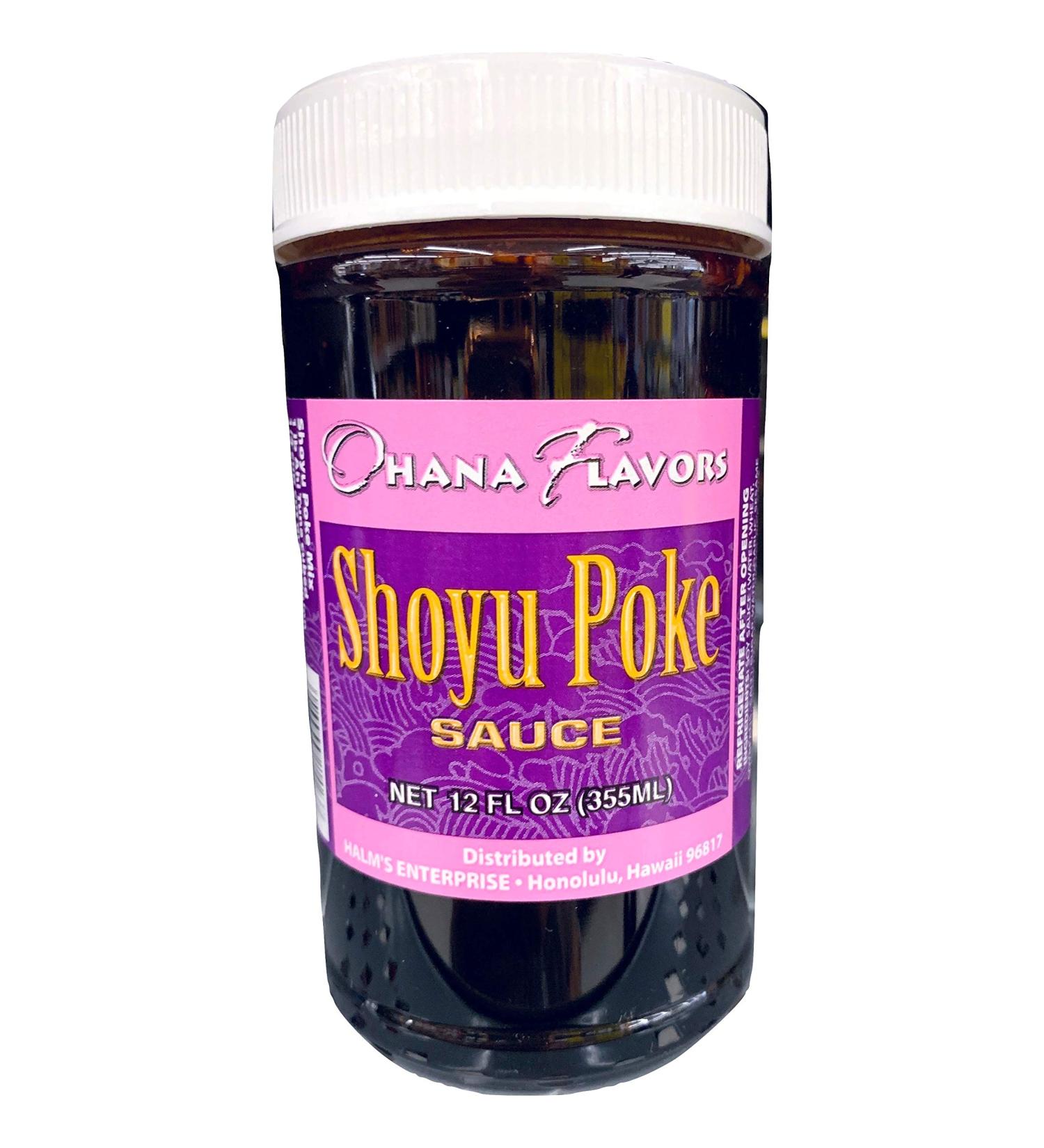 Ohana Flavors Hawaiian Poke Sauce Shoyu 12 Fl Oz - Authentic Shoyu Poke Sauce - Buy Online on GoSupps.com