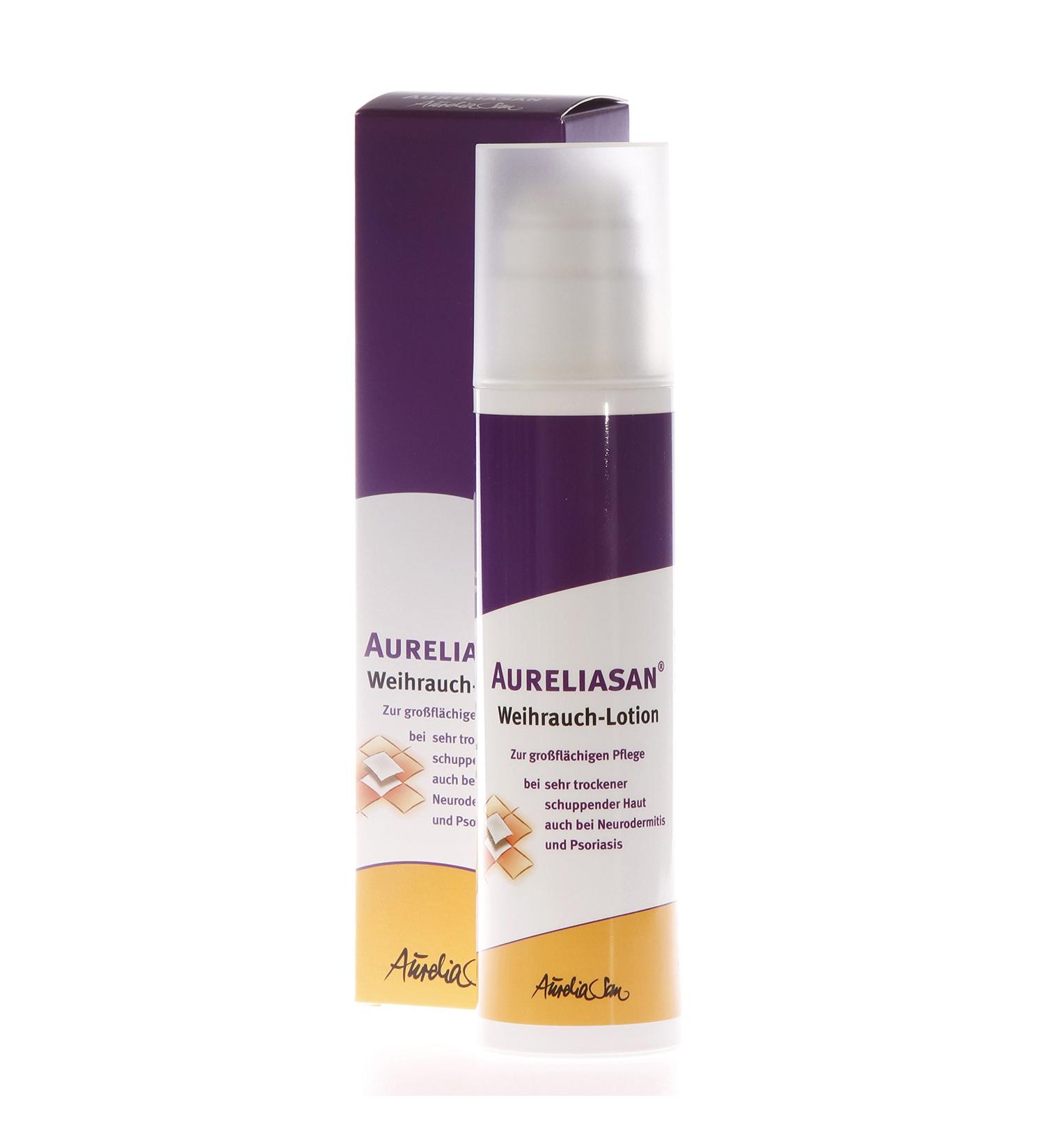 Incense Lotion Aureliasan 200 ml | Intensive Care for Very Dry Skin Neurodermatitis & Psoriasis - International Shipping - Buy Online on GoSupps.com