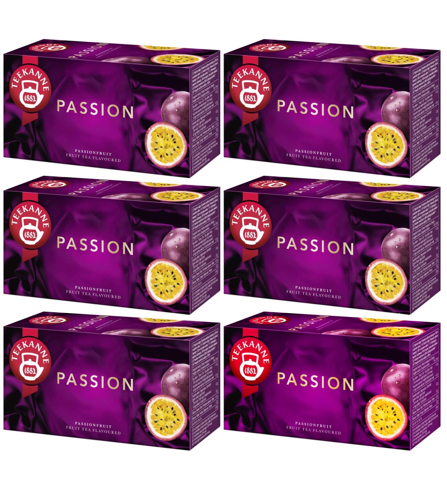 DEKOND TEEKANNE Passion Fruit Tea (6 x 45g) - Buy Online on GoSupps.com