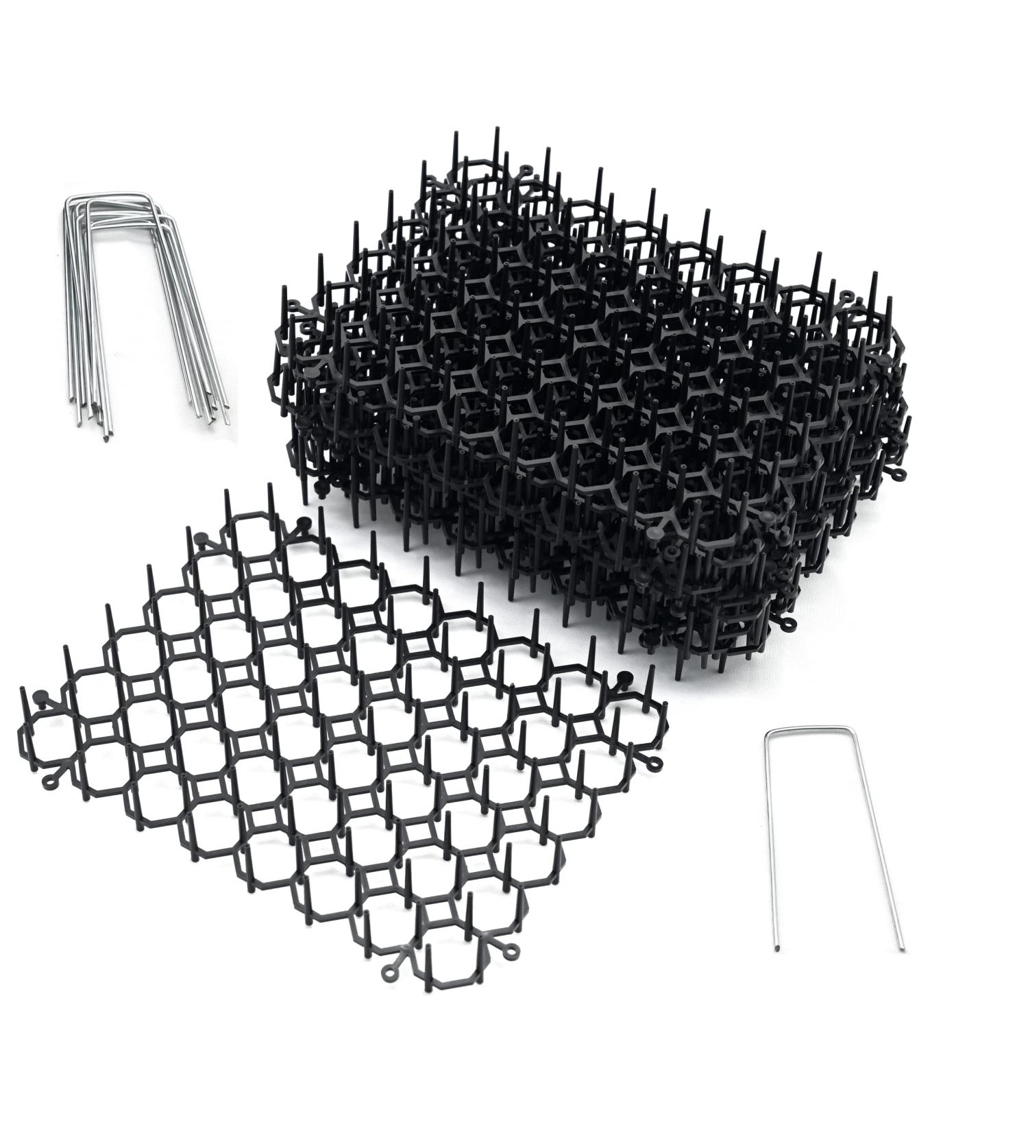 BYTEBAY Scat Mat for Cats, Pet Deterrent Mat with Spikes for Indoor/Outdoor,12 Pack,8 x 6 inches