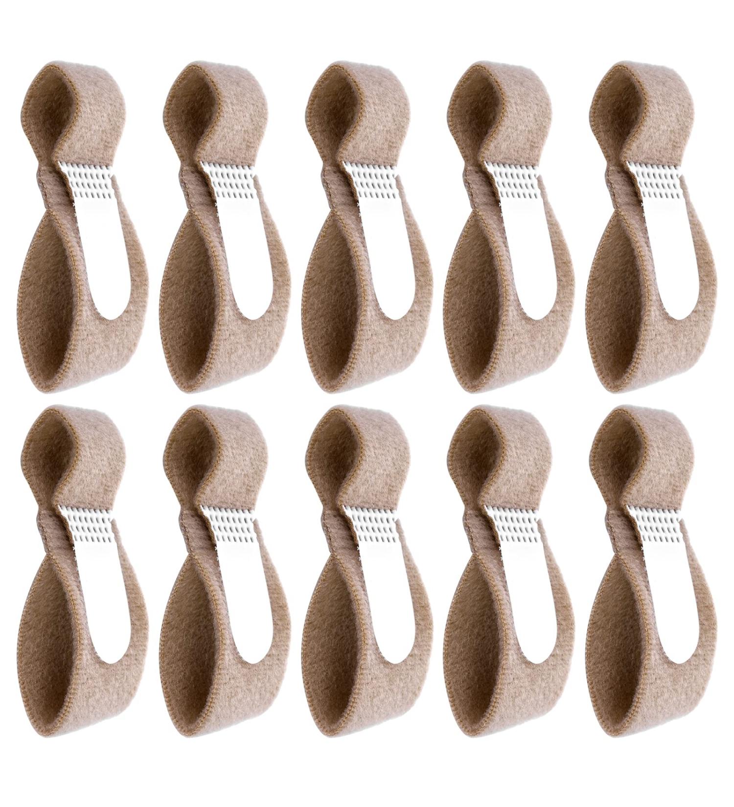WLLHYF 10 PCS Fabric Finger Toe Wraps - Cushioned Bandages for Sprained & Broken Toes - Buy Online on GoSupps.com