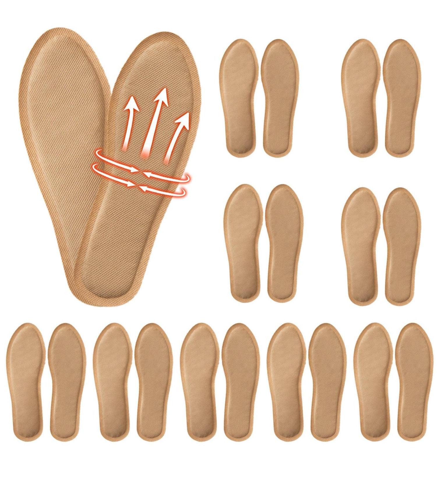 10 Pairs of Instant Foot Warmers - 8-Hour Heat Pads for All Shoes | Ideal for Skiing & Cold Weather - Buy Online on GoSupps.com