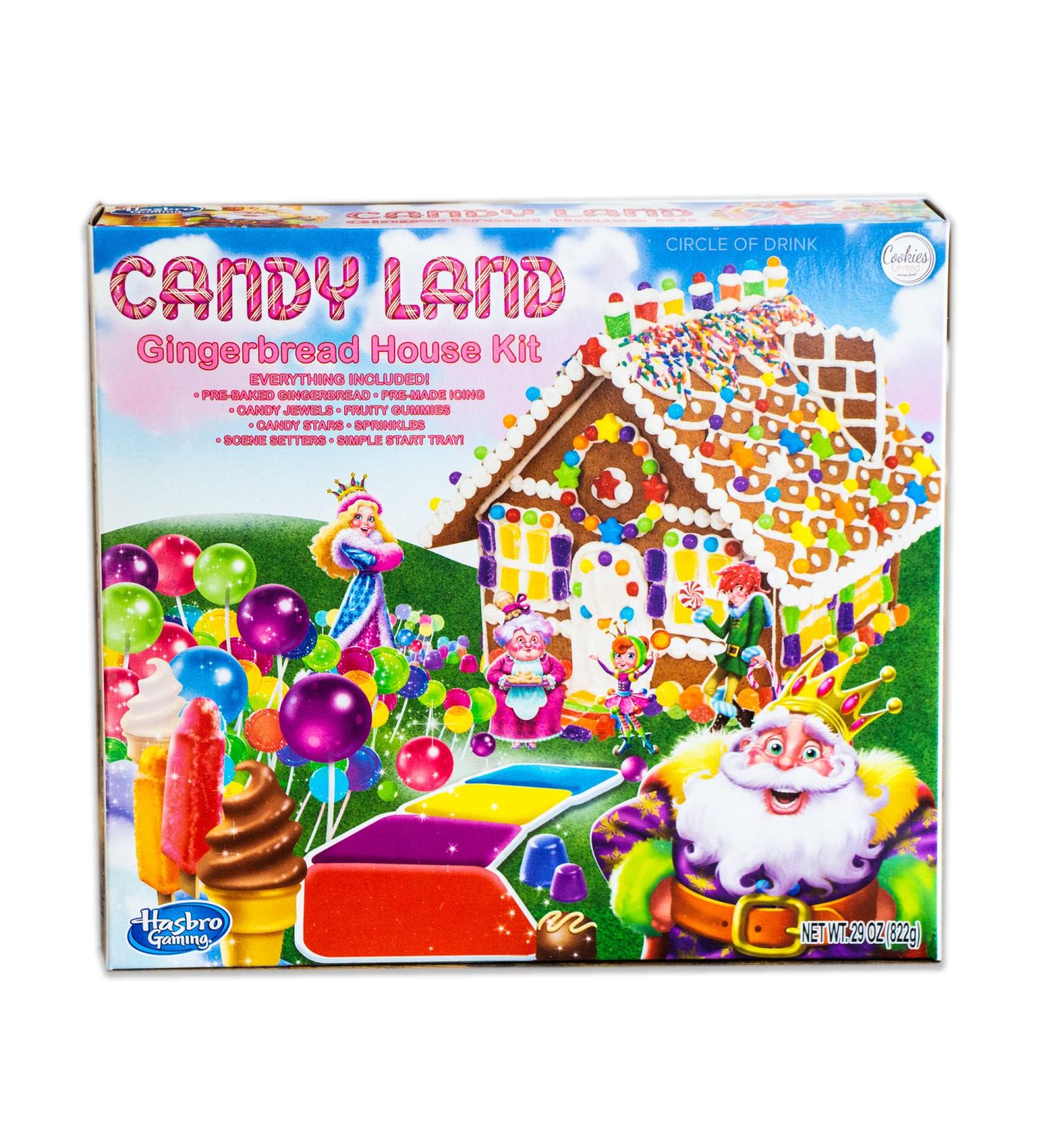Candy Land Holiday House Gingerbread Cookie Kit - 29 Oz - Buy Online on GoSupps.com
