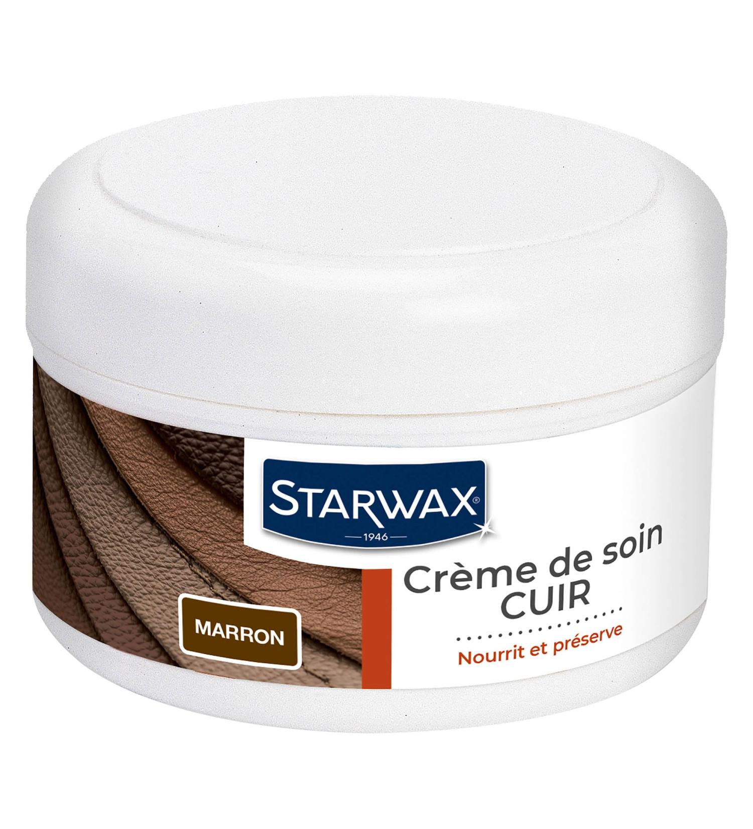 STARWAX - Colored Leather Care Cream - Nourishes Preserves Flexibility and Shine - Deeply moisturizes - Revives the tone - - Buy Online on GoSupps.com