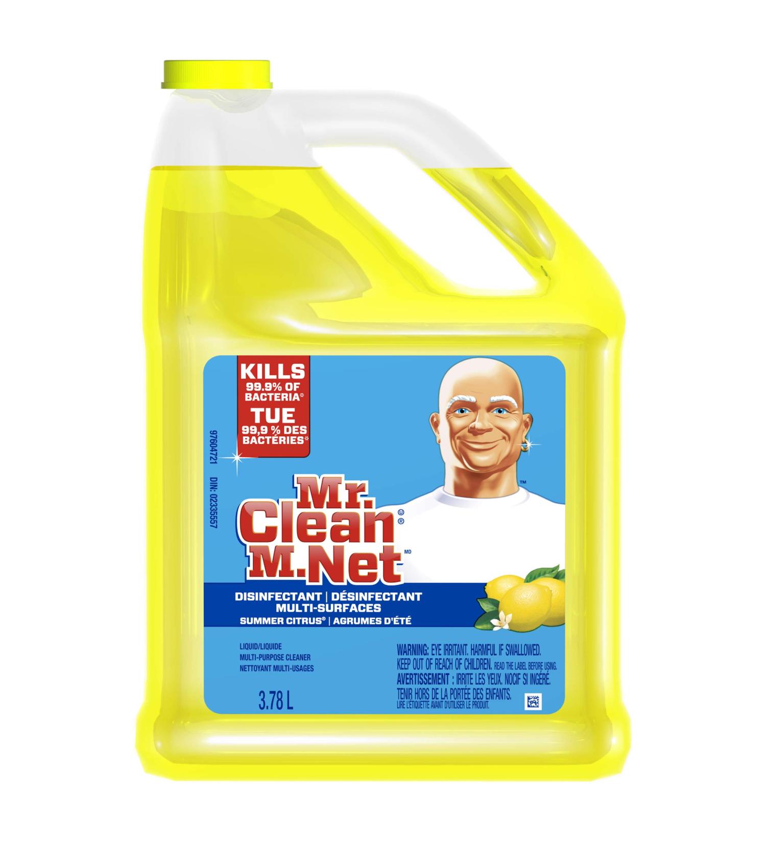 Mr. Clean All Purpose Cleaner Liquid Bathroom & Floor Cleaner Summer Citrus Scent 3.78 L - Buy Online on GoSupps.com