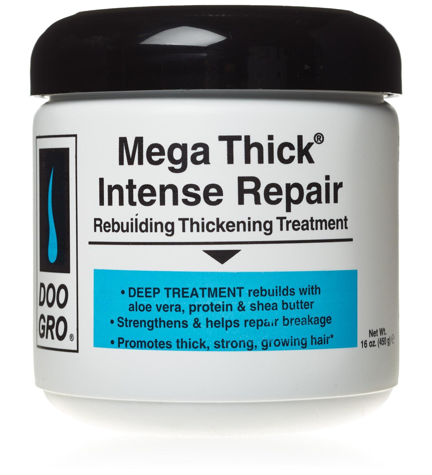 Doo Gro Mega Thick Intense Repair Treatment 16oz - Thickening & Rebuilding Formula - Buy Online on GoSupps.com