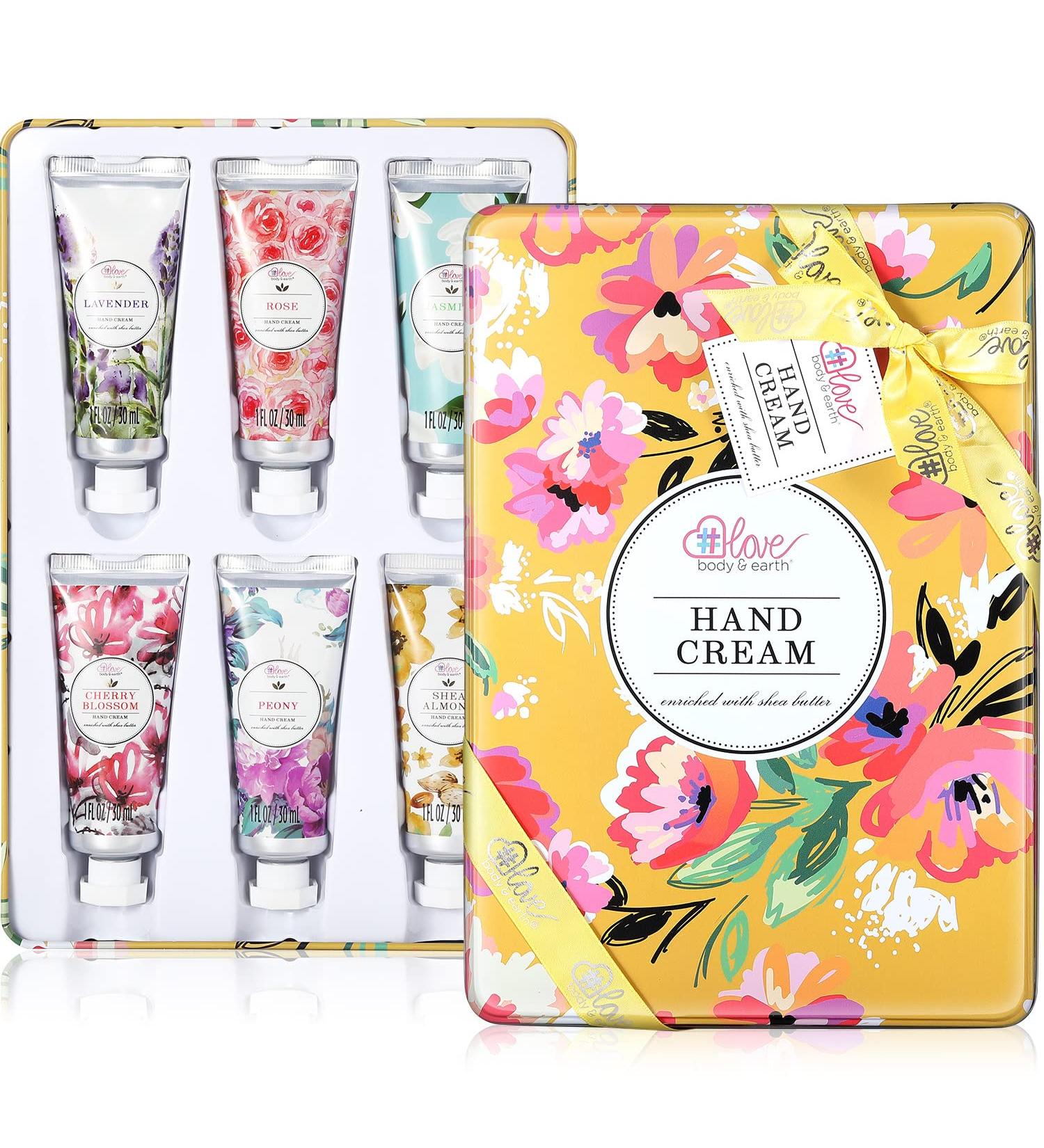 Hand Cream Gift Set for Women - Moisturizing Hand Lotion Set for Dry Cracked Hands - Holiday Gift for Mother's Day, Valentine's Day, Christmas - Travel Size 1.0 oz Orange Hand Lotion Pack of 6 - Buy Online on GoSupps.com