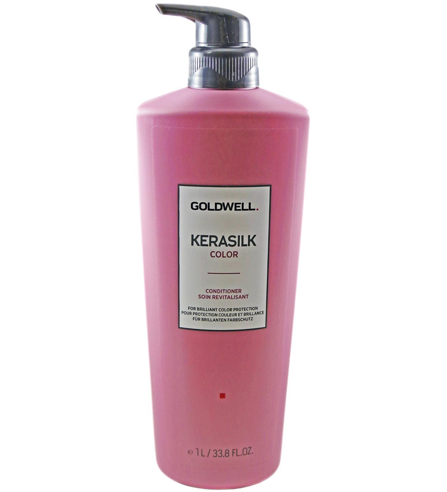 Goldwell Kerasilk Color Conditioner 1L - Best for Color Care & International Shipping - Buy Online on GoSupps.com