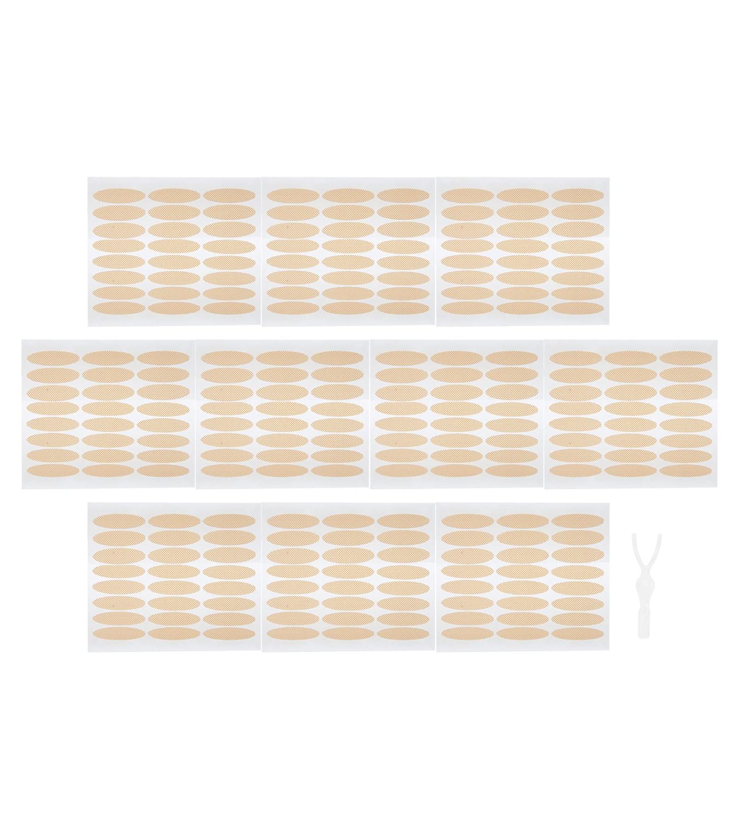 240 Pairs Double Eyelid Adhesive Double Eyelid Adhesive Wide Eyelid Tapes Lifting Strips Invisible Eyelid Correction Tape Eyelid Adhesive Strips Lash Enhancers & PrimersEyes - Buy Online on GoSupps.com