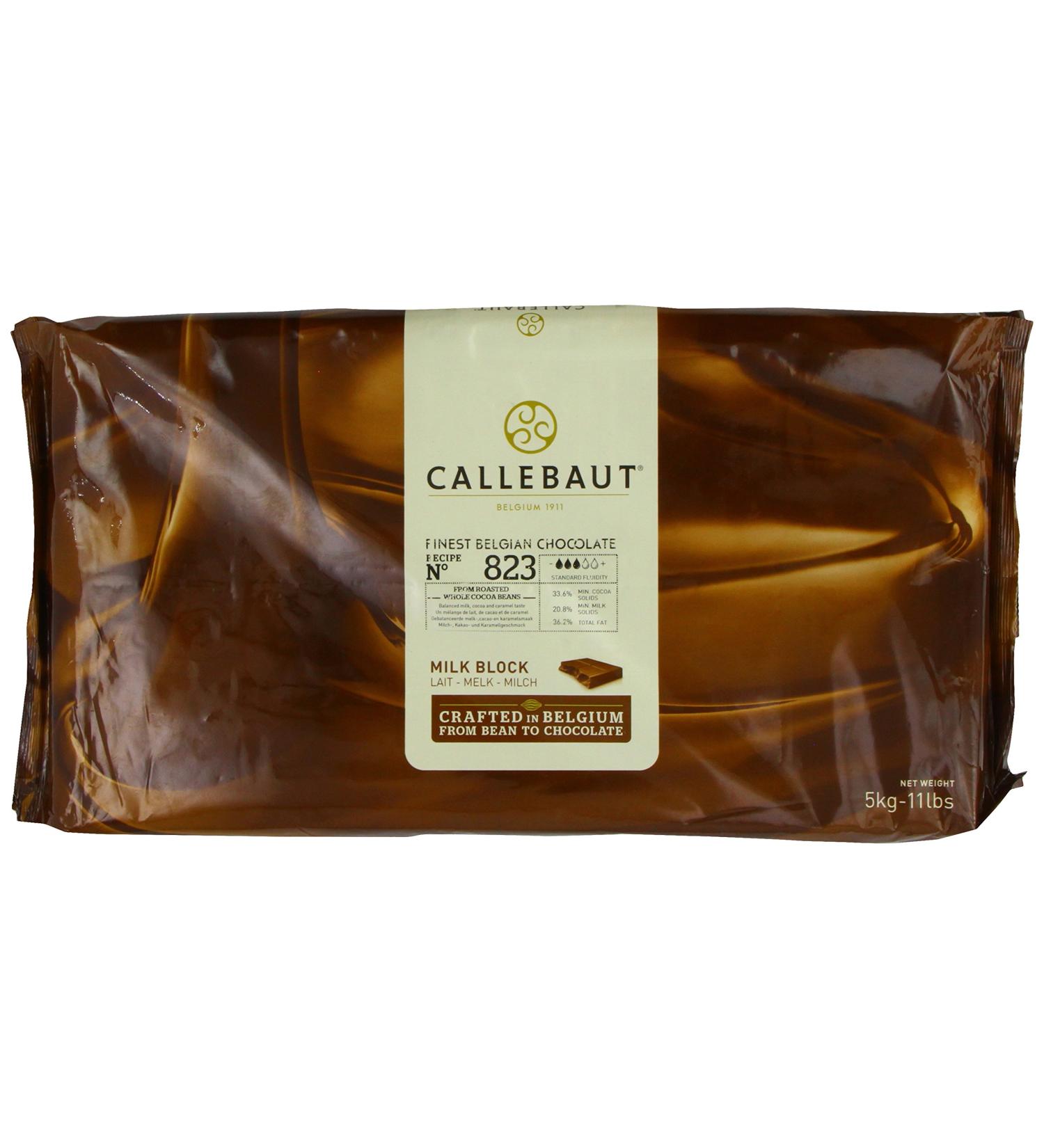 Callebaut Milk Chocolate Couverture 5 kg - Buy Online on GoSupps.com