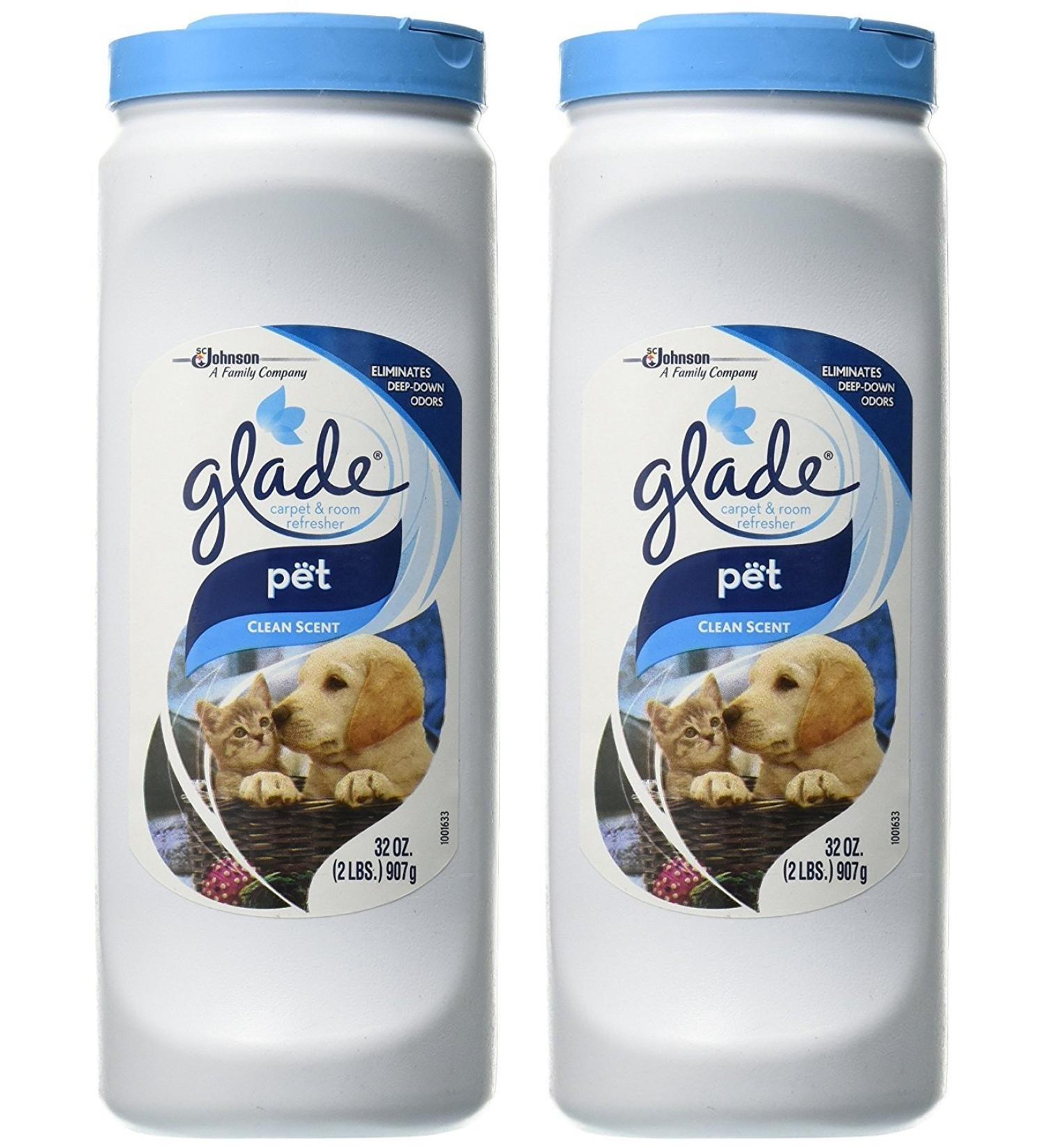 Glade Carpet and Room Pet Clean Scent 32 Oz (Pack of 2) - Freshen Your Home with Pet-Friendly Fragrance - Buy Online on GoSupps.com