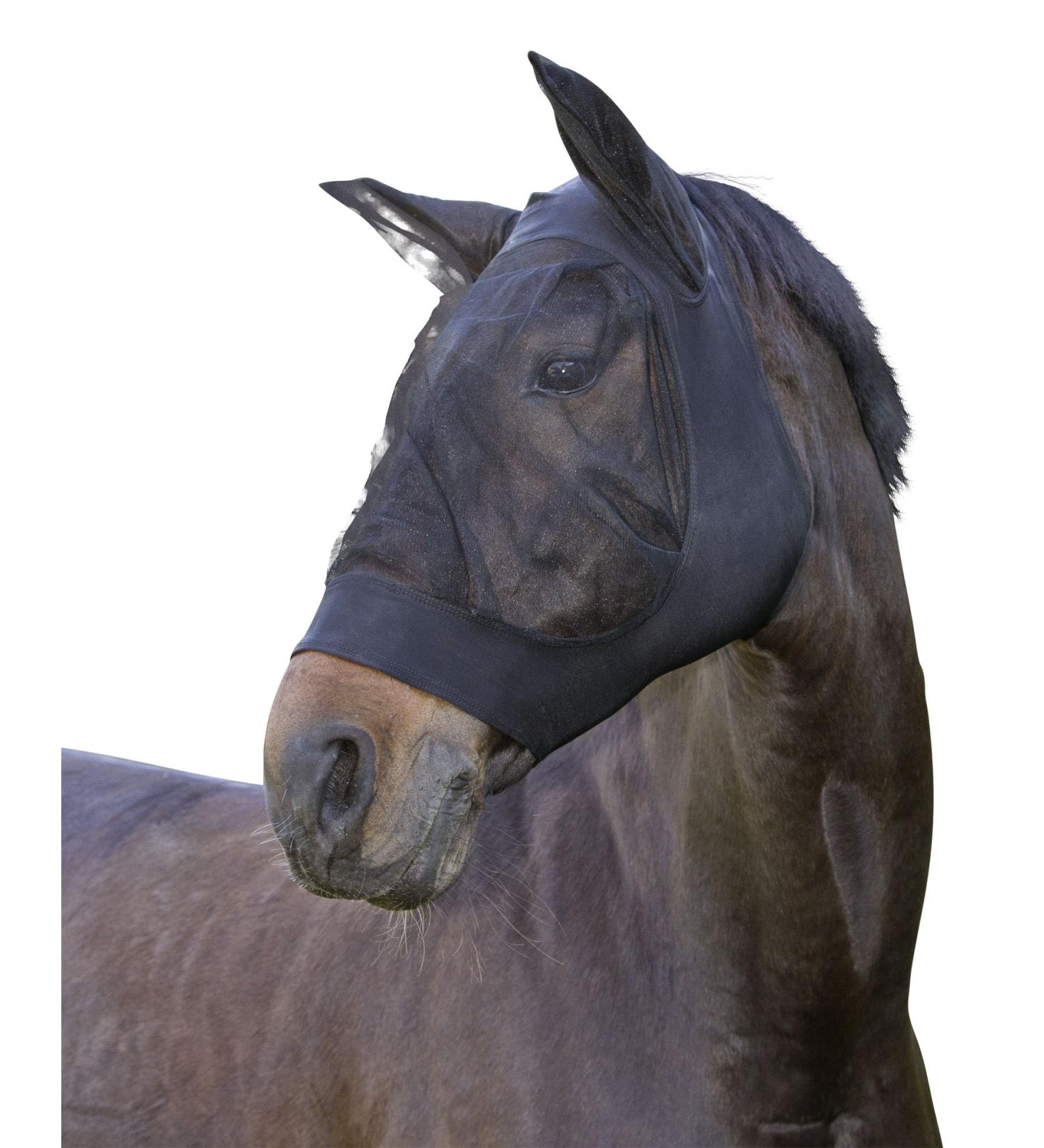 Kerbl fly mask FinoStretch black Poney