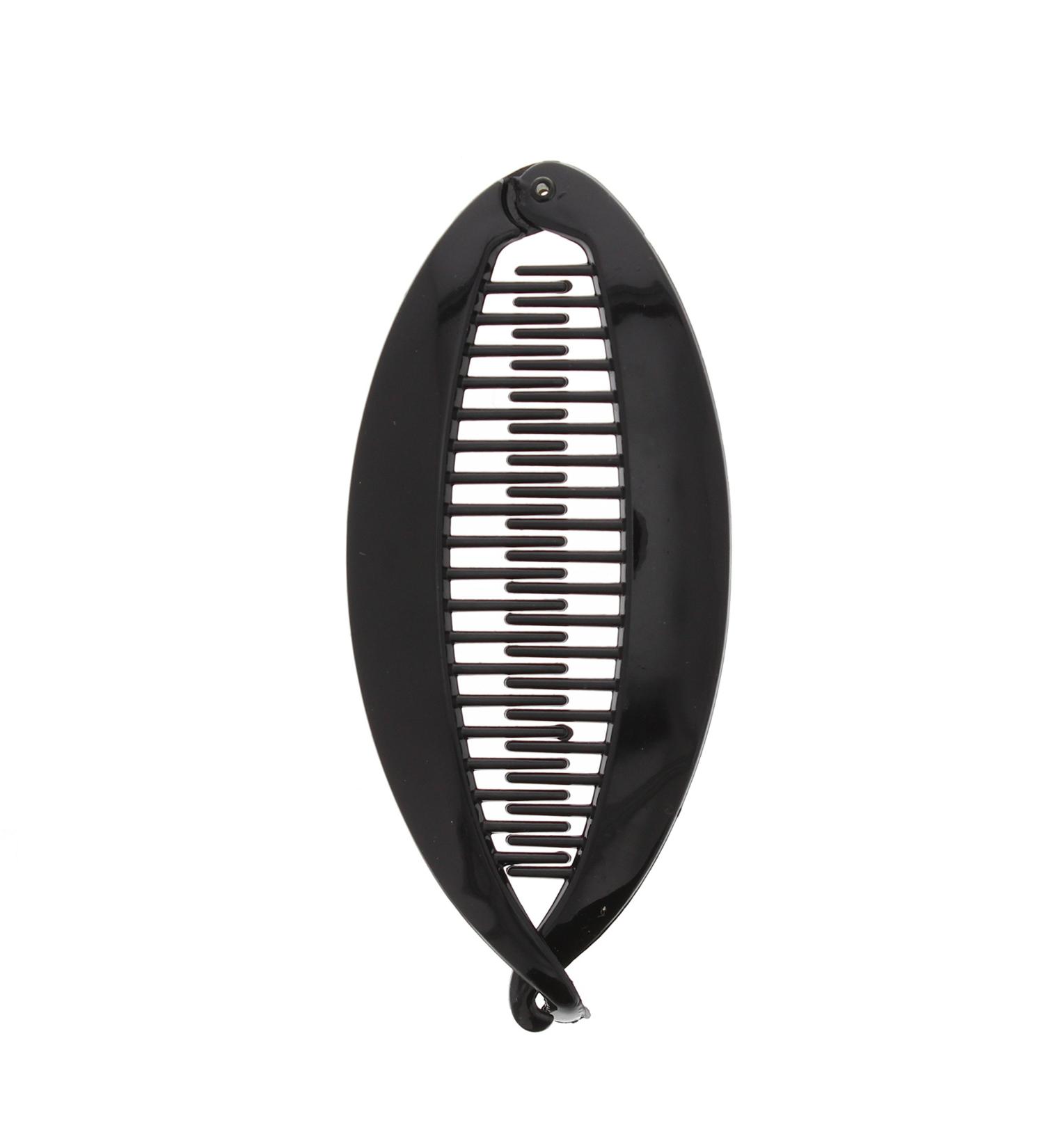 Chelsea Jones 14 Cm Banana Clip/Fish Clip/Hair Clip/Hair Grip - Black