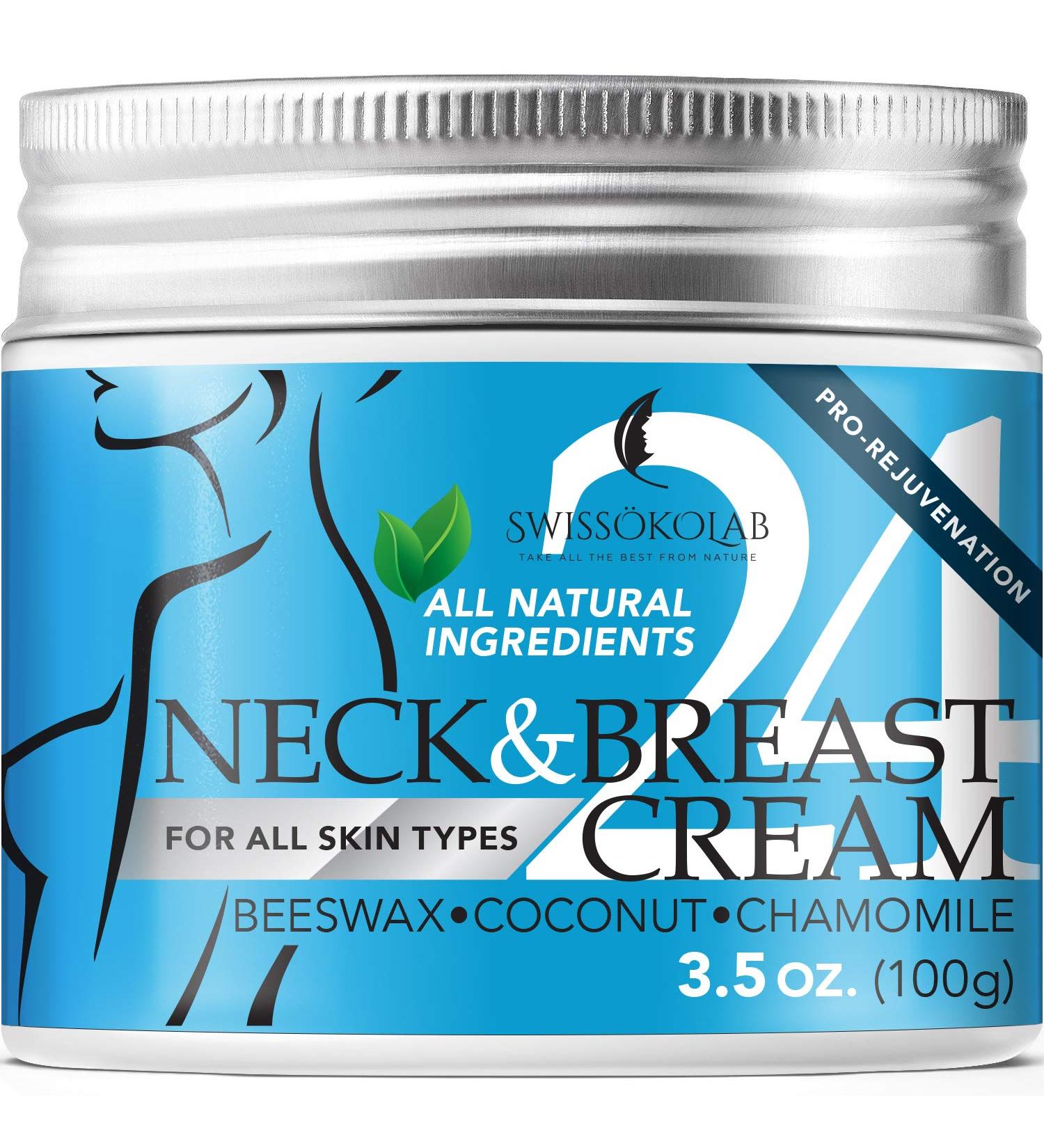 Natural Neck Firming Cream for Anti-Aging, Moisturizing & Skin Tightening - Buy Online on GoSupps.com