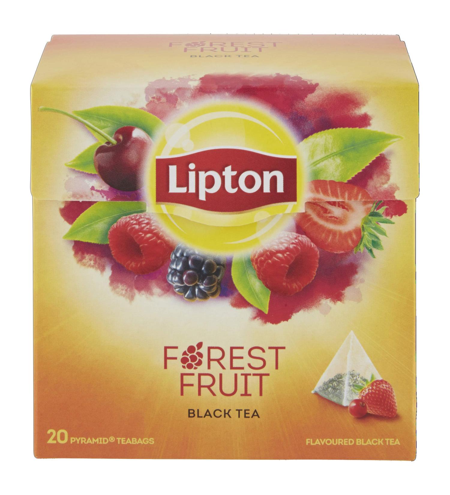 Black Tea | Lipton | Forest Fruit 20 Bags | Total Weight 34 Grams - Buy Online on GoSupps.com