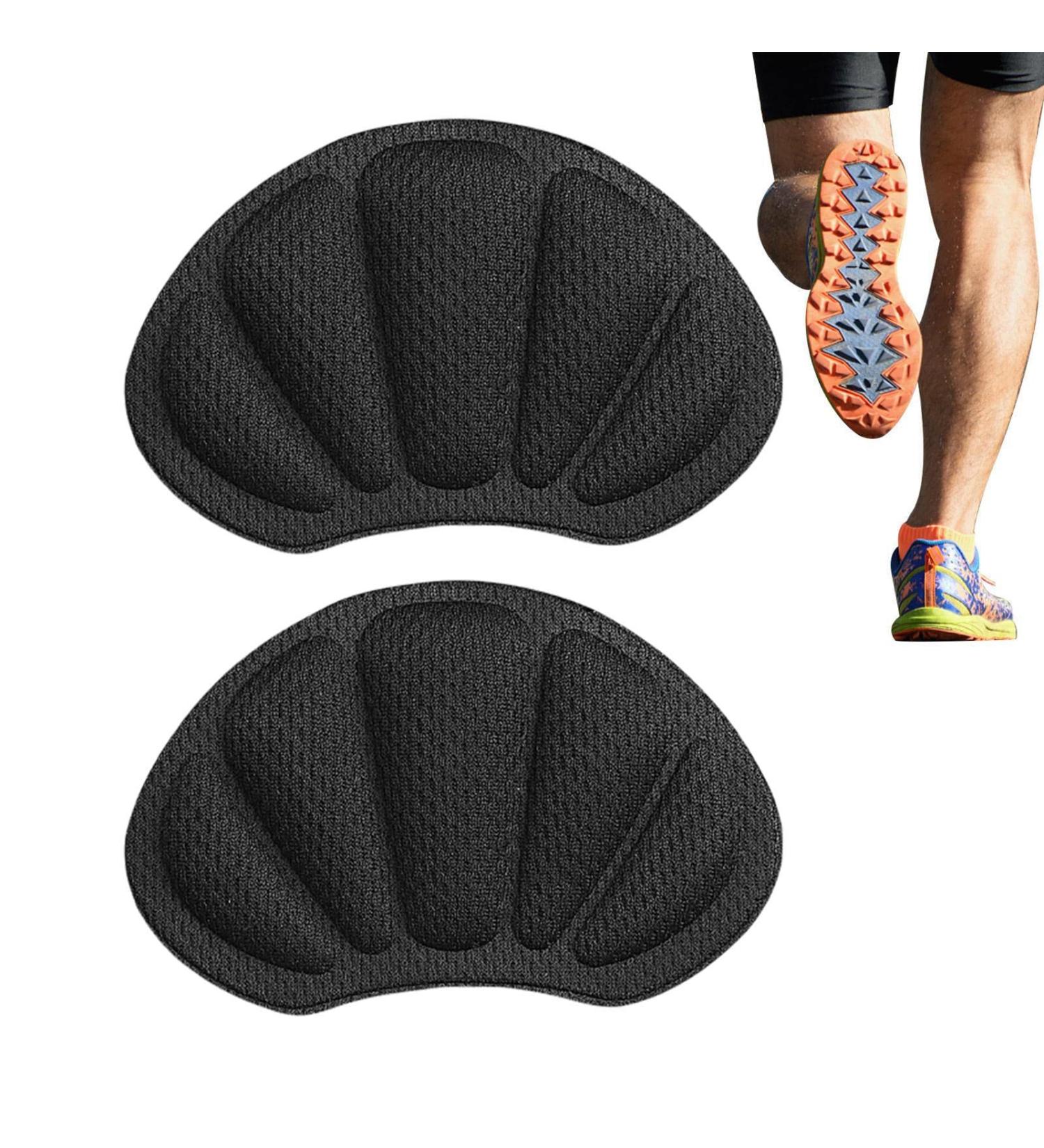 Extra Soft Heel Cushions for Loose Shoes | Prevent Heel Slip & Blisters | Comfortable Heel Inserts for Men & Women - Black - Buy Online on GoSupps.com