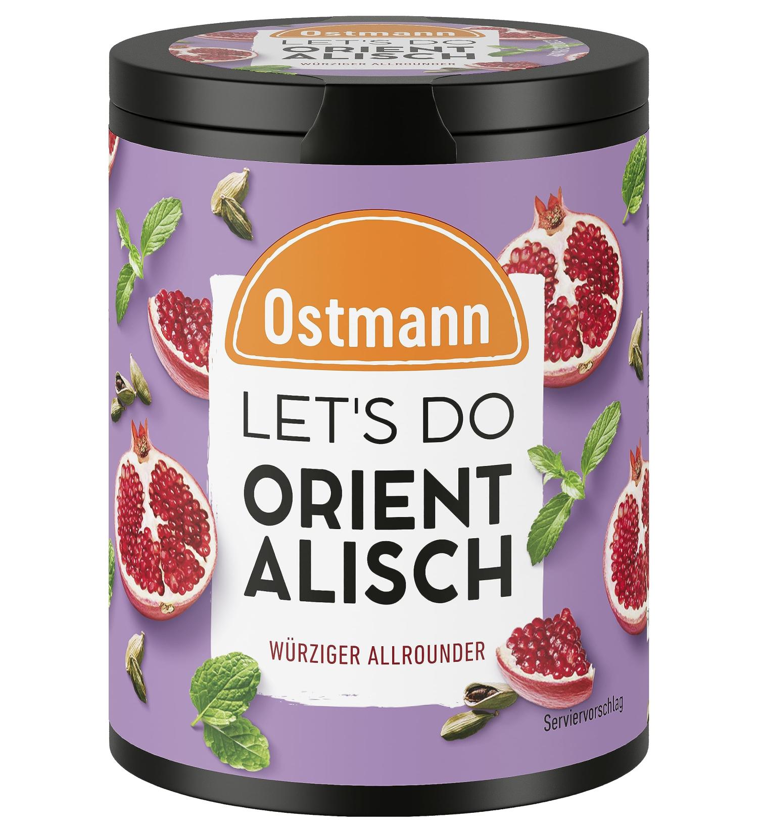 Ostmann Gew rzen Oriental Spice Mix | Couscous Rice & Meat Preparation | Cumin Cinnamon & Coriander | 60g Recyclable Metal Can - Buy Online on GoSupps.com