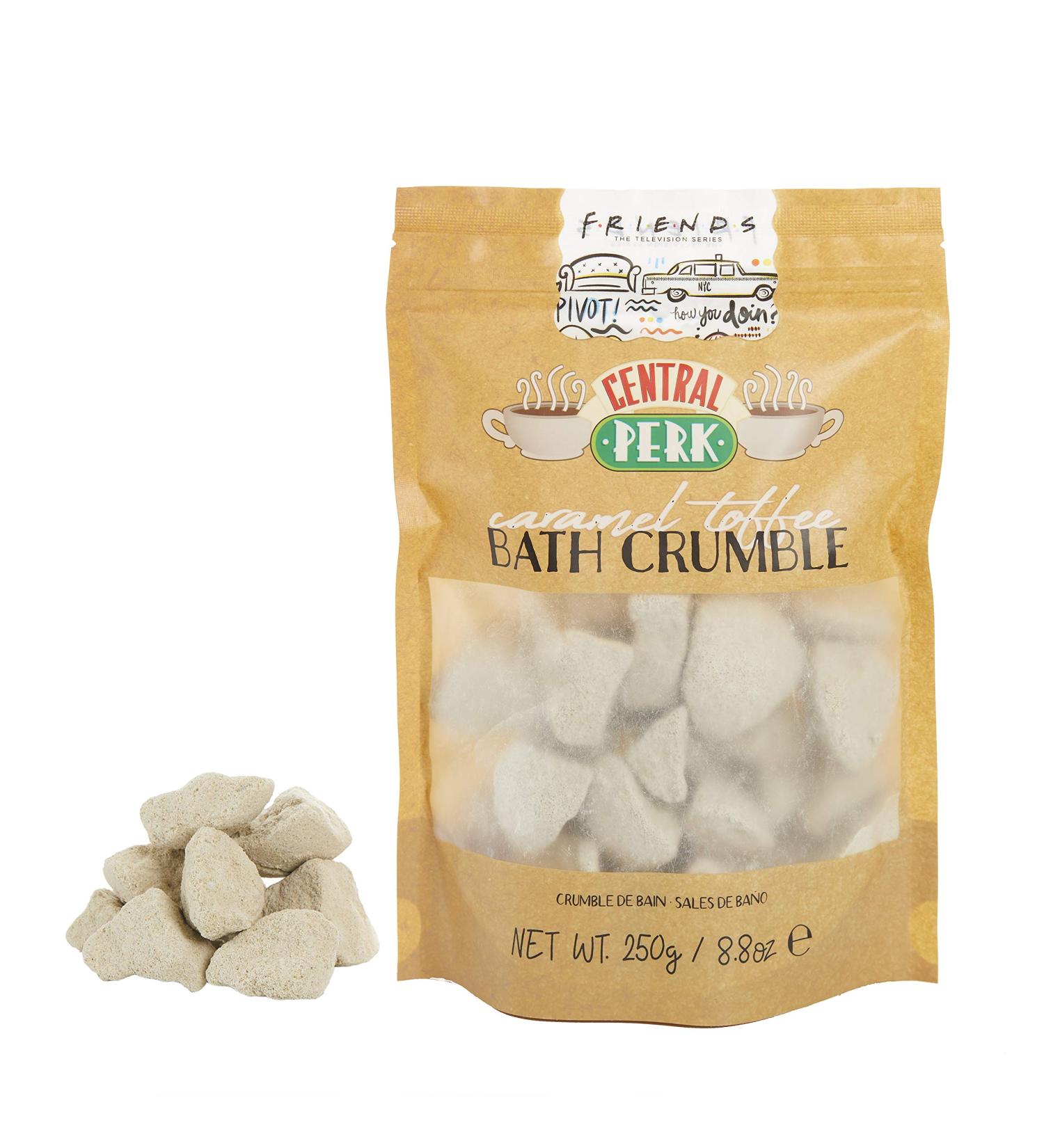 Central Perk Bath Crumble - 250g Caramel Toffee Scent - Friends TV Show Merchandise - Buy Online on GoSupps.com
