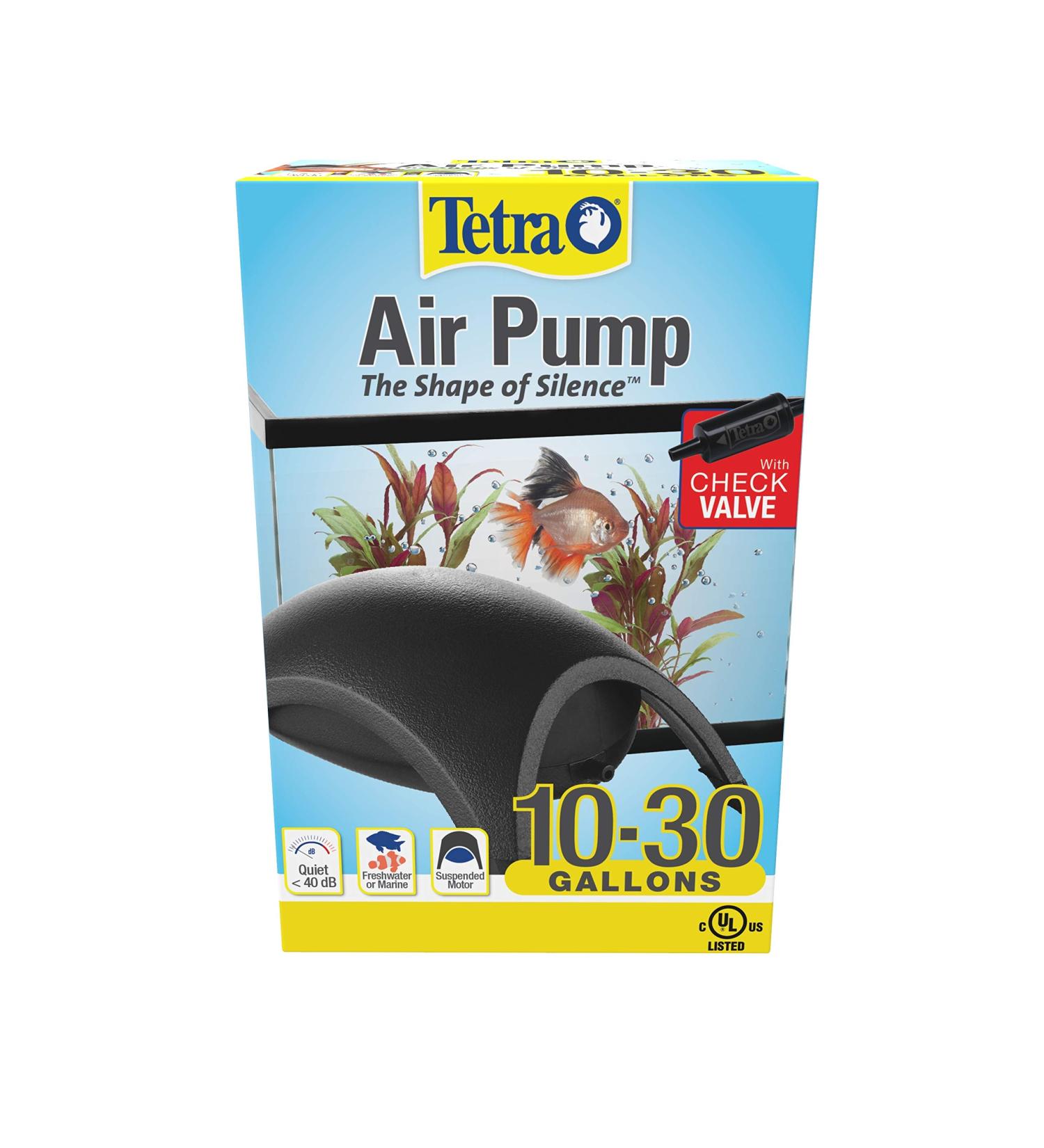 Tetra Whisper Aquarium Air Pump | Quiet & Powerful | 20-40 Gallon Fish Tanks - Buy Online on GoSupps.com