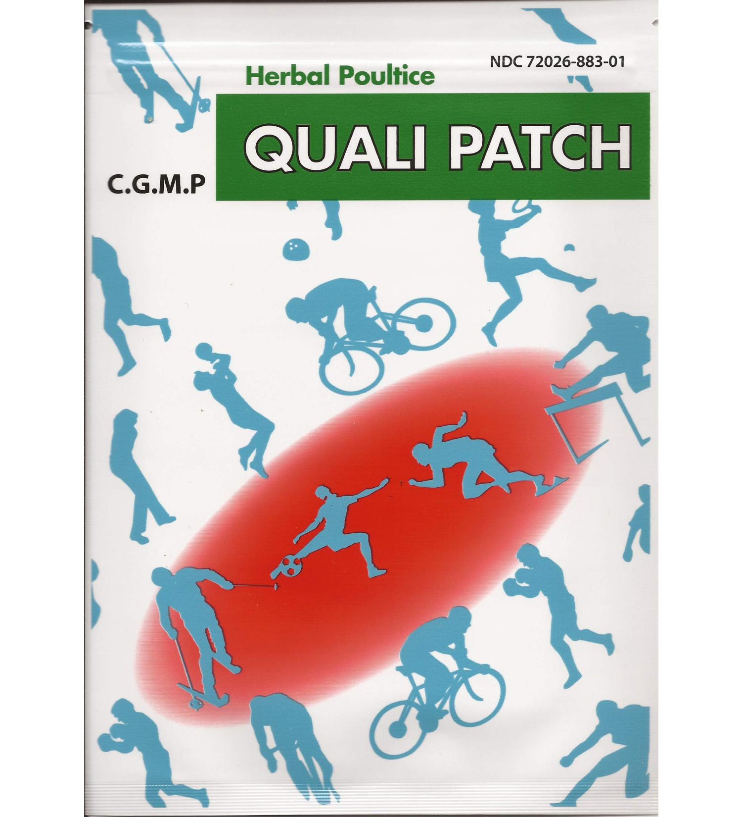 Quali Patch - Quali Herbal Poultice Pain Relief Patch - 5 Pack - 3 sheets per pack