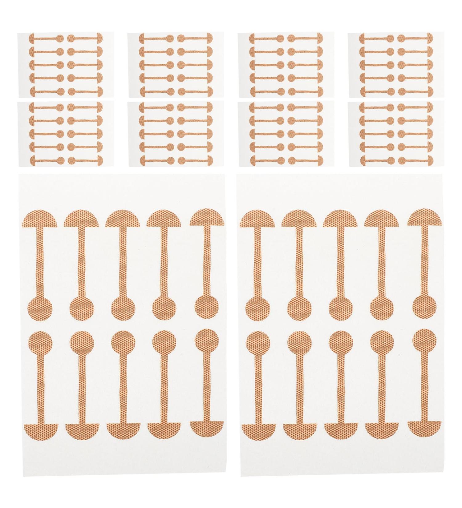 SAFIGLE Lot de 200 patchs adh sifs en forme d'halt re pour le traitement des ongles incarn s pour remodeler les narines et am liorer le contour du nez. - Buy Online on GoSupps.com