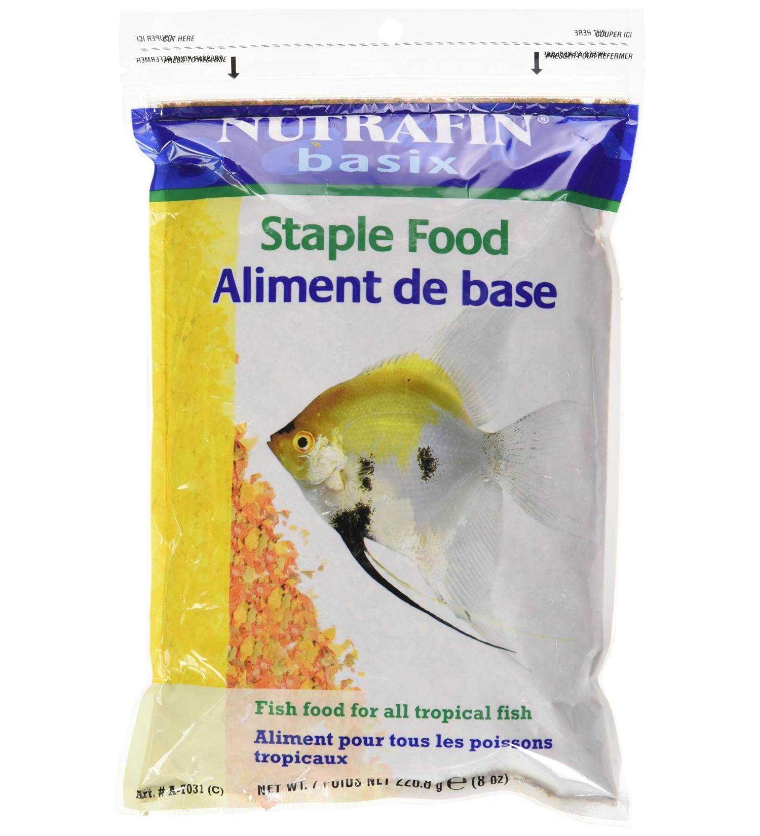 Nutrafin A7031 Basix Staple Food-Poly Bag 226.8g (8-Ounce) - Buy Online on GoSupps.com