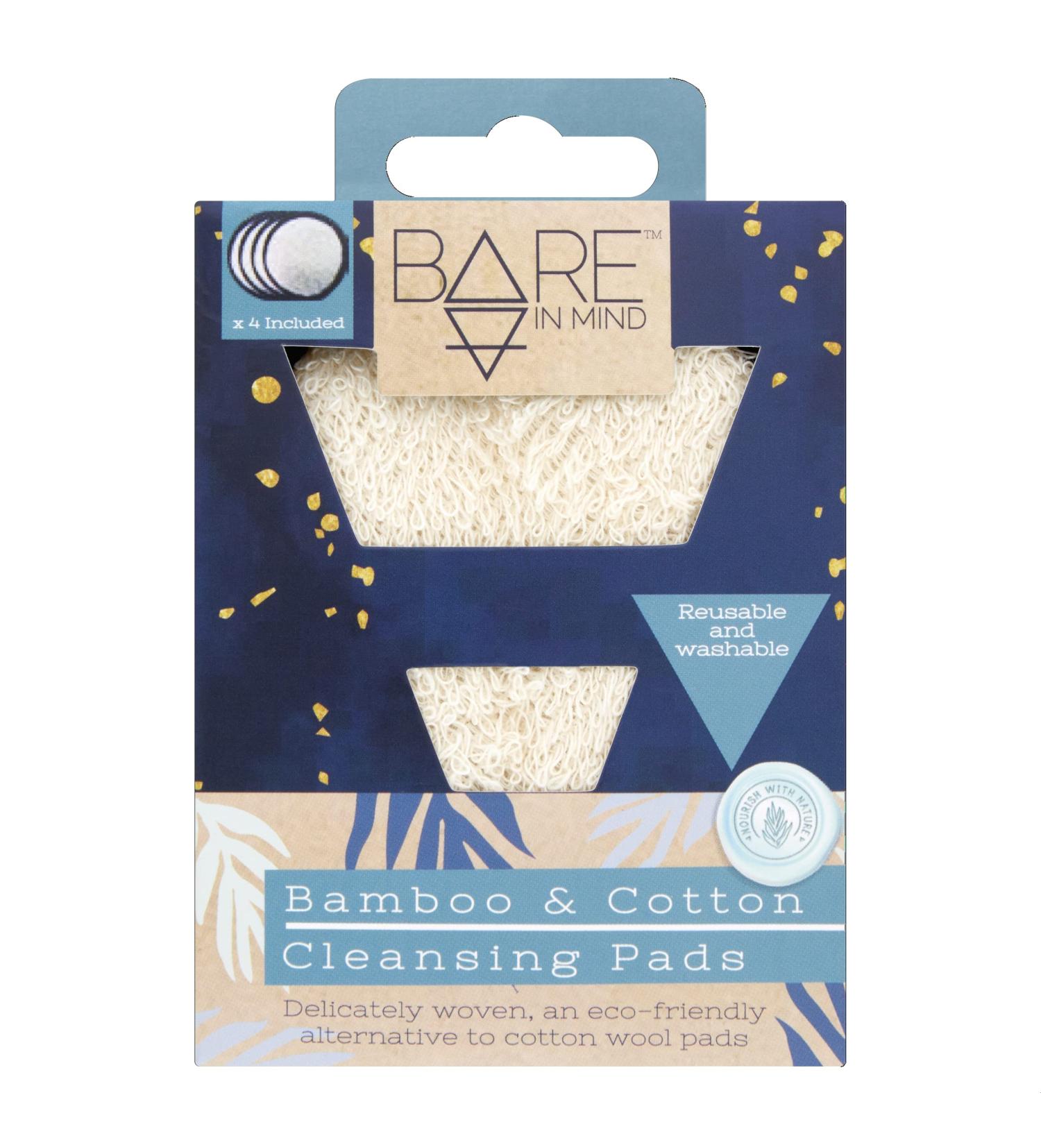 Bare In Mind Bamboo & Cotton Cleansing Pads