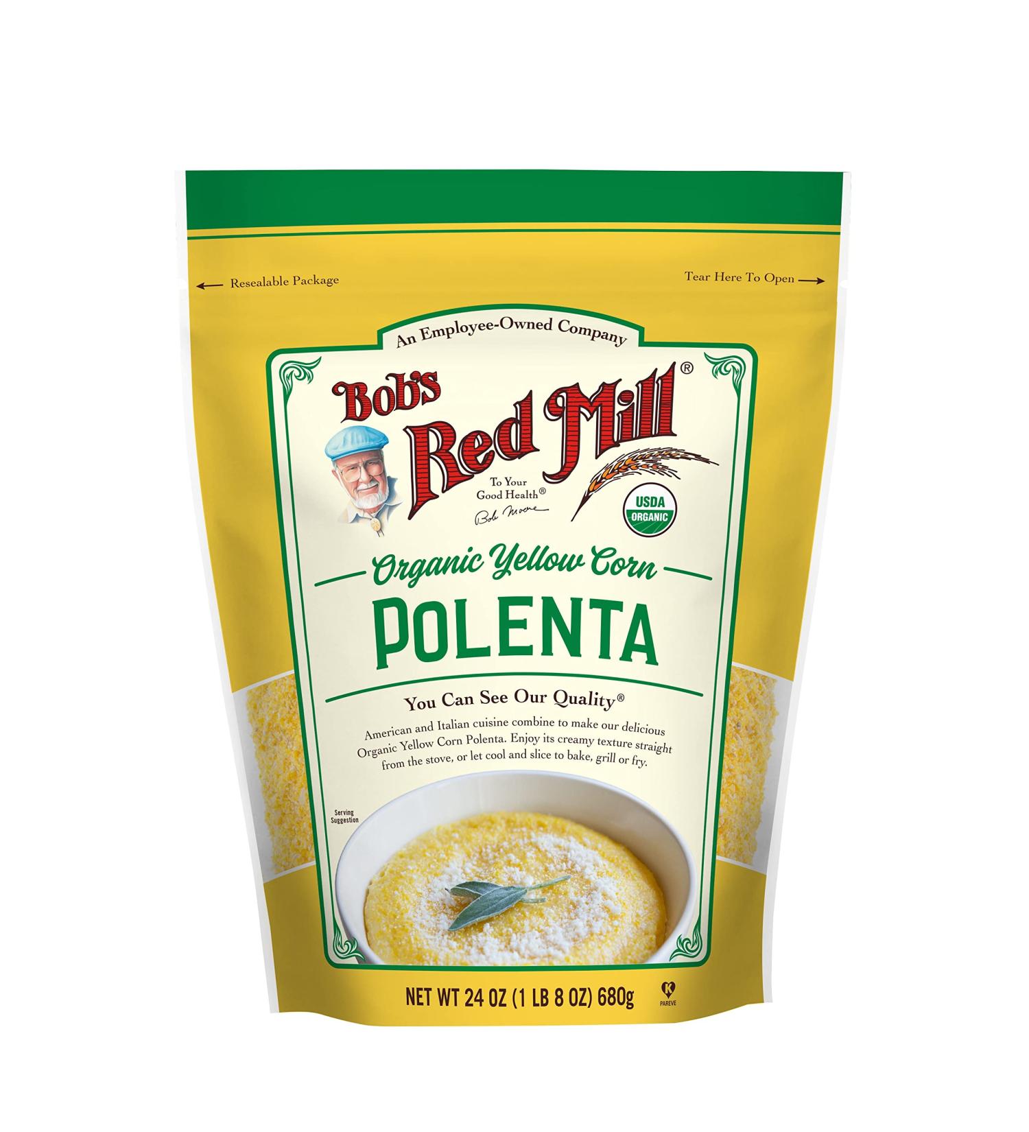 Bob's Red Mill Organic Corn Grits Polenta 680g Yellow(Packaging May Vary) - Buy Online on GoSupps.com