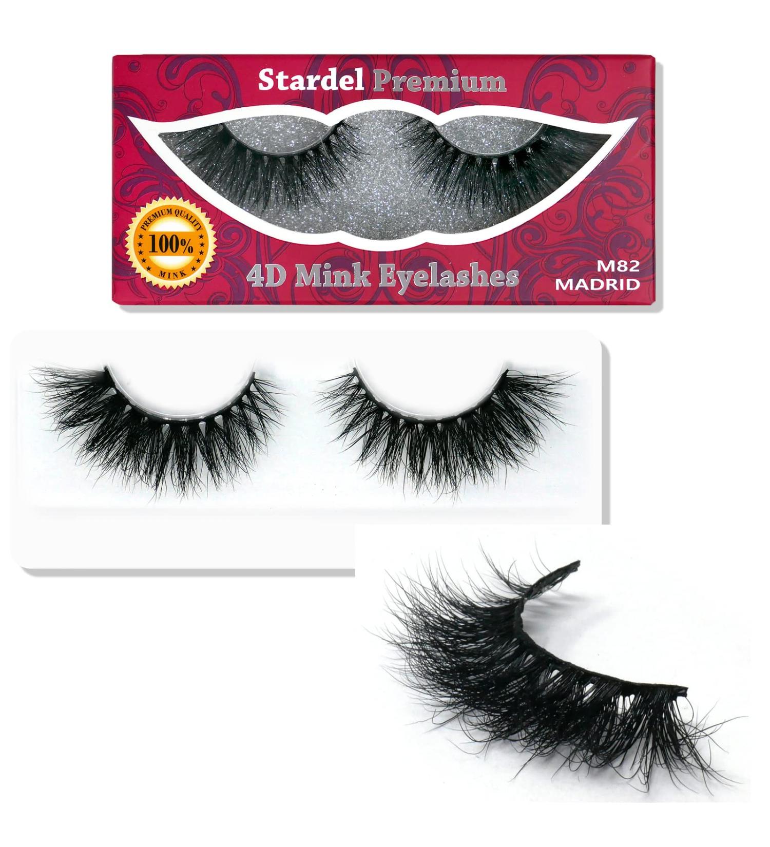 Premium 4D Mink Lash - Madrid | Luxurious Lightweight & Reusable Eyelashes for International Shipping - Buy Online on GoSupps.com