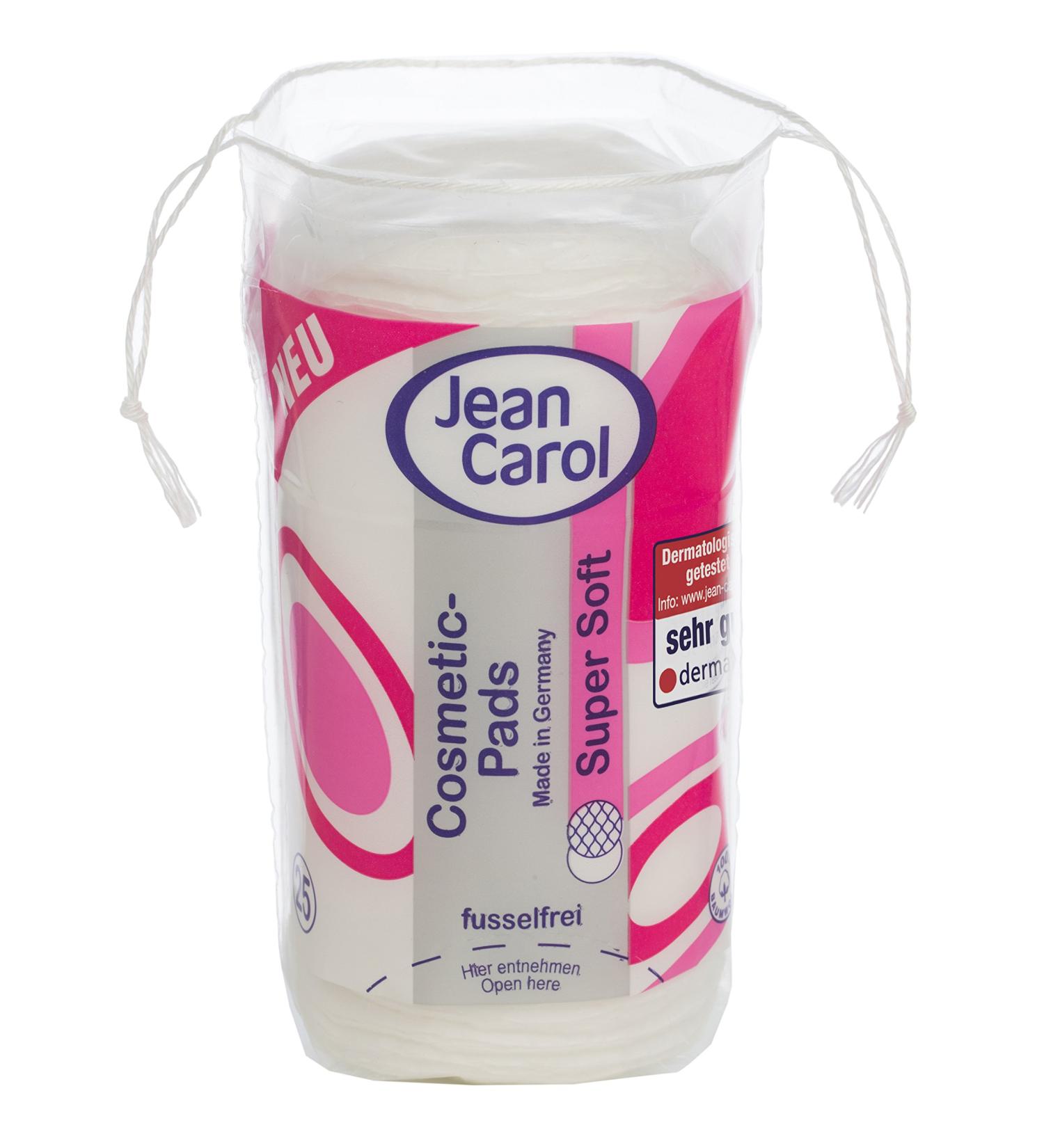 Jean Carol Duo-Pads Super Soft with Aloe Vera and Pro Vitamin B 5 pack of 15 (15 x 25 pieces)