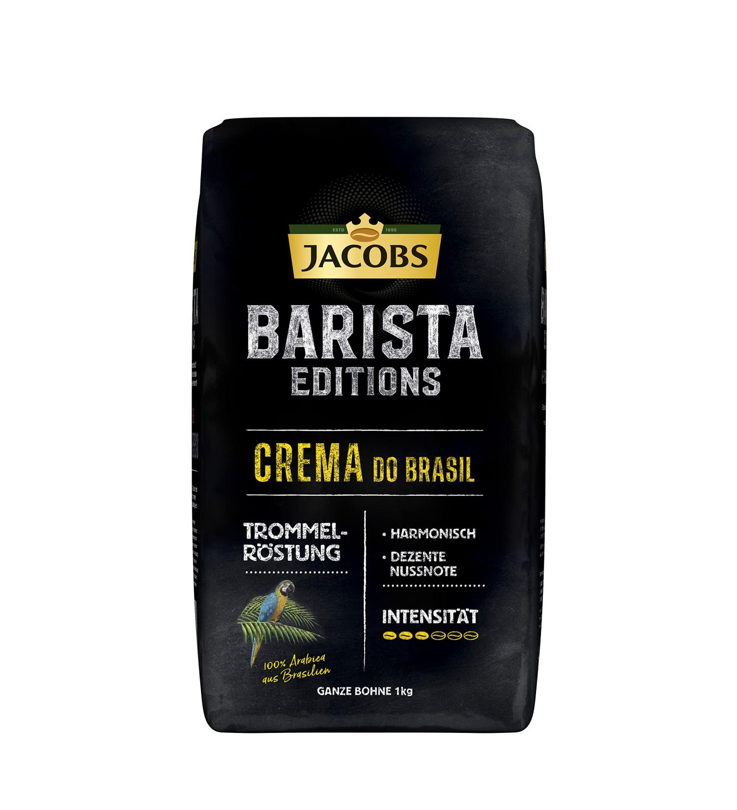 Buy Jacobs Coffee Beans Barista Editions 1000g - Crema do Brasil | Premium International Shipping - Buy Online on GoSupps.com
