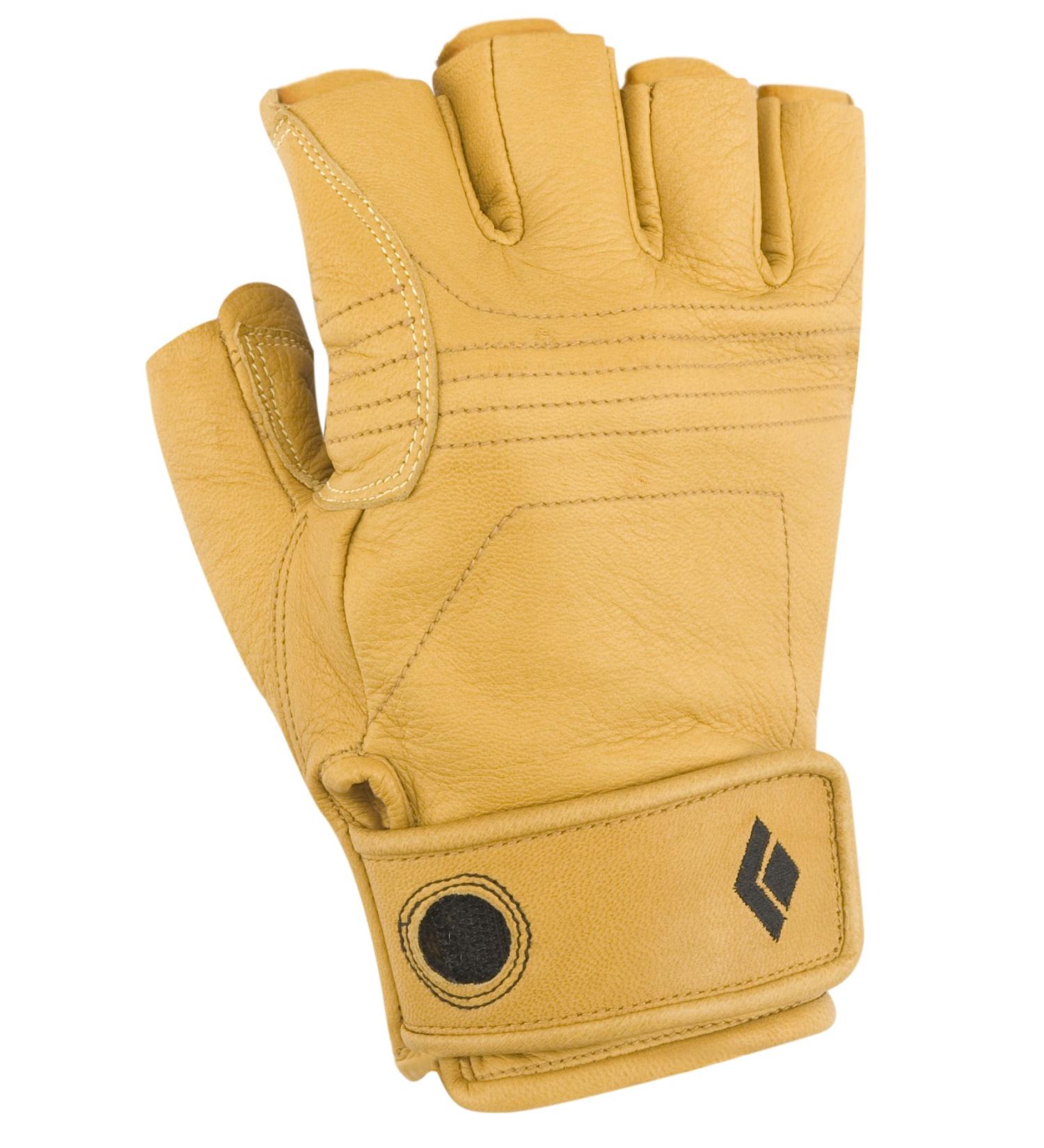 Black Diamond Stone Leather Climbing Gloves