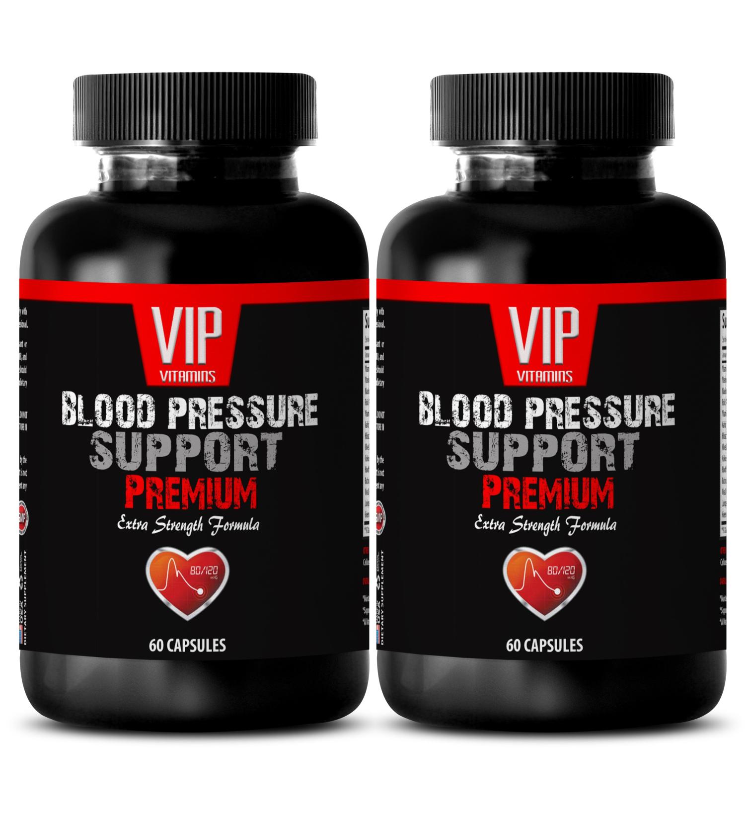 VIP VITAMINS Olive Leaf Extract Super Strength - Blood Pressure Support - Eat More Fruit (2 Bottles - 120 Capsules) - Buy Online on GoSupps.com