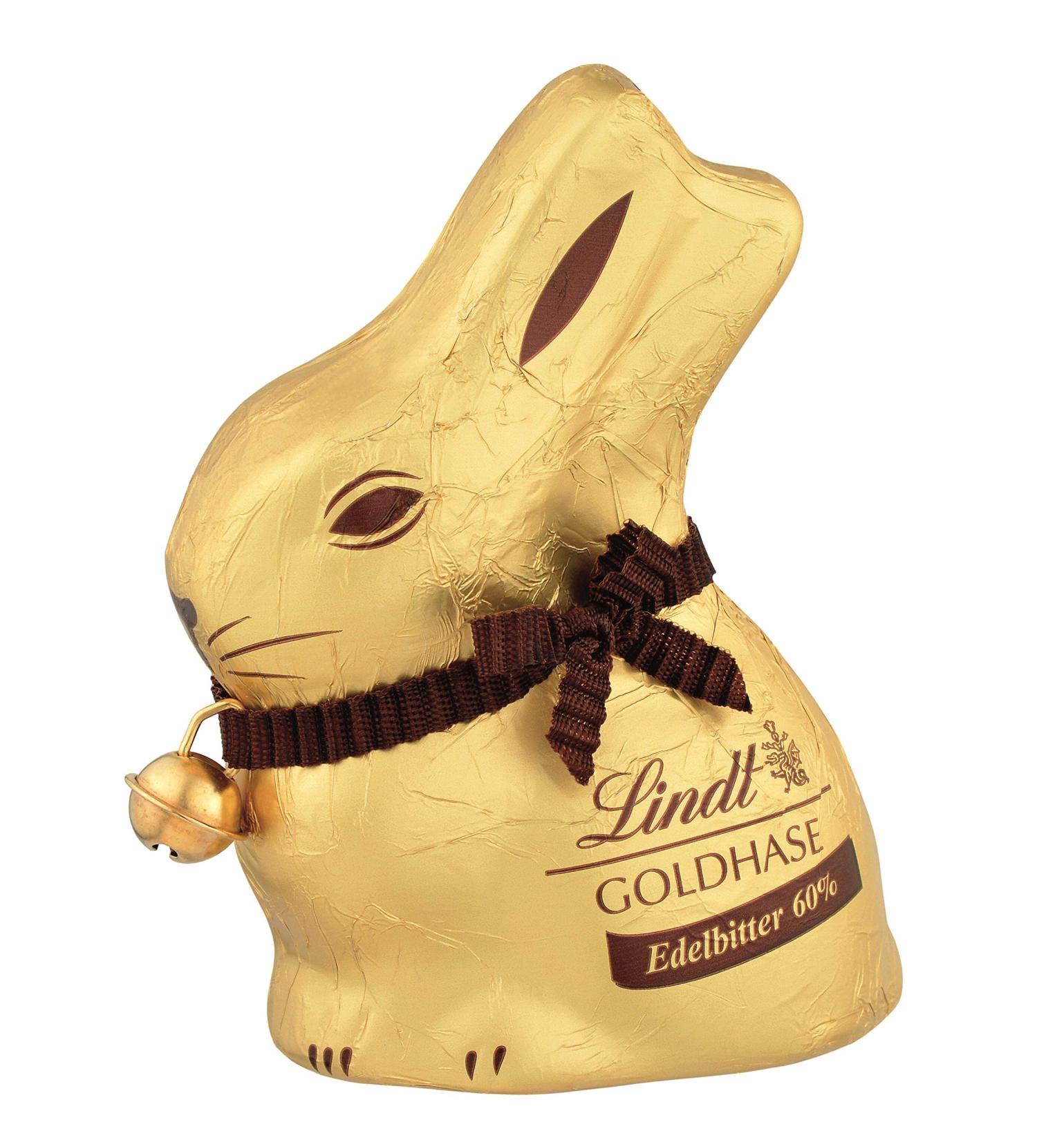 Lindt Dark Chocolate Gold Bunny 50g | Premium 60% Cocoa Easter Bunny | Perfect Easter Chocolate Gift | International Shipping Available - Buy Online on GoSupps.com