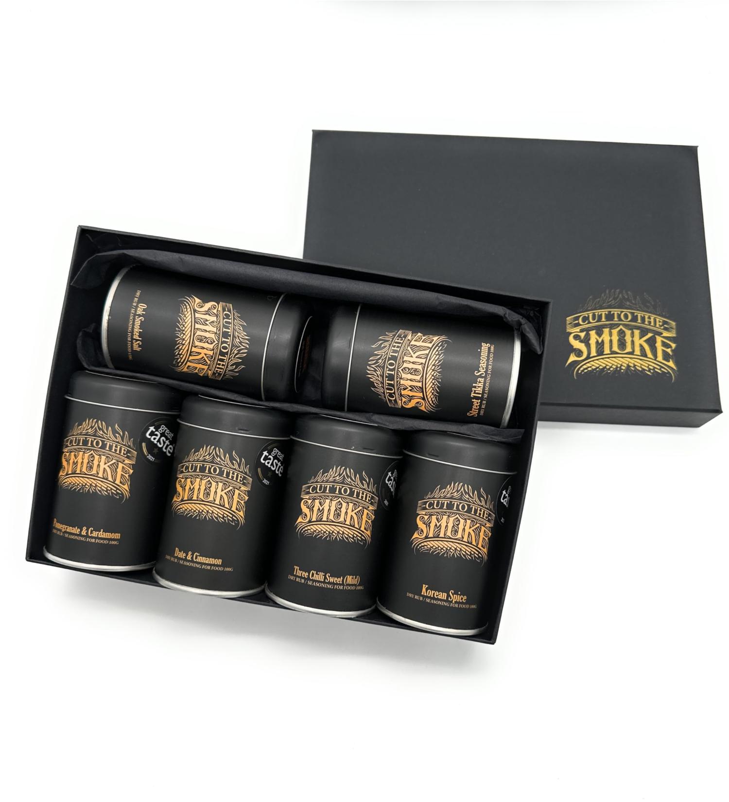Premium BBQ Shaker Gift Pack - 6 x 100g Shakers - Buy Online on GoSupps.com