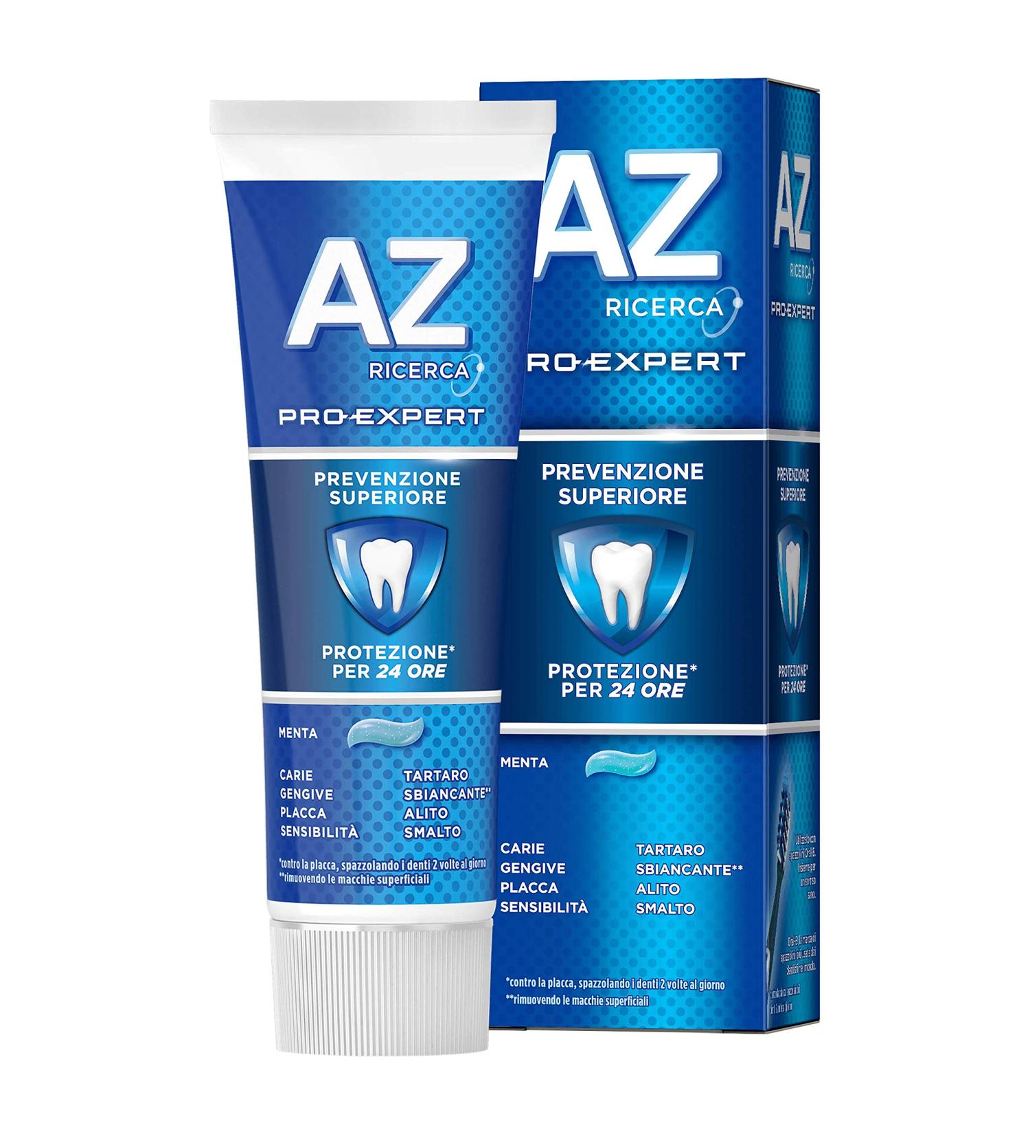 AZ Pro Expert Toothpaste - 24-Hour Plaque Protection & Superior Caries Prevention | International Shipping - Buy Online on GoSupps.com