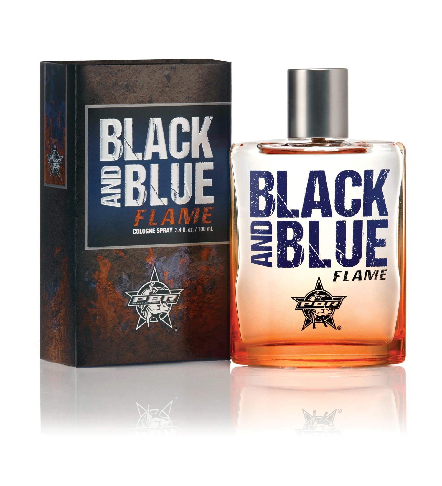 Tru Western PBR Black and Blue Flame Men's Cologne 3.4 fl oz (100 ml) - Sporty Clean Fresh - Buy Online on GoSupps.com