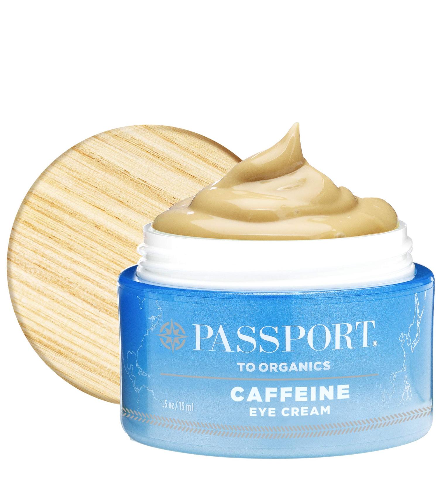 Organic Caffeine Eye Cream - Colombian Coffee Paraben-Free Brighten & Revitalize Eyes - Buy Online on GoSupps.com