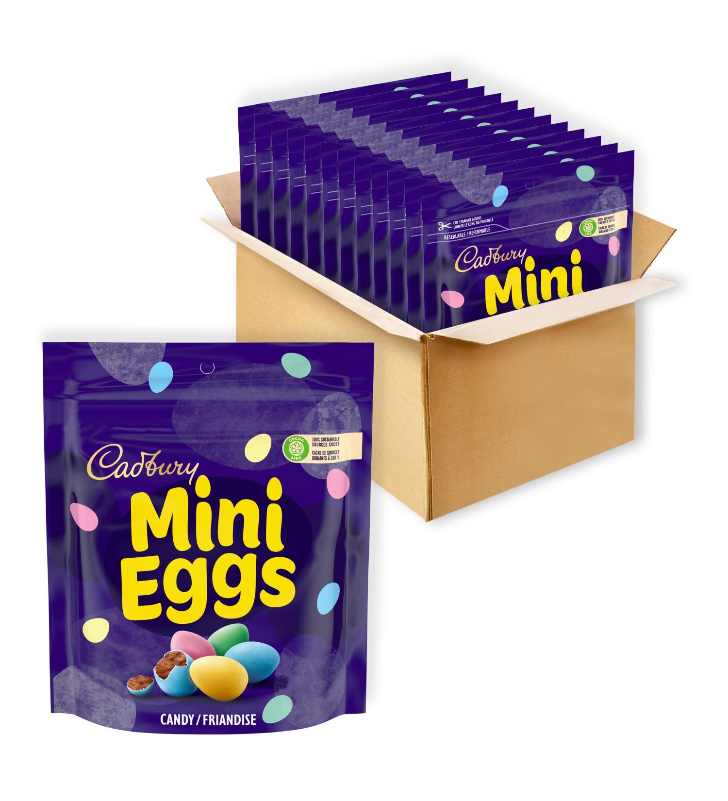 Cadbury Mini Eggs Chocolatey Candy Eggs 170 g (Pack of 12) Chocolate 170g - Buy Online on GoSupps.com