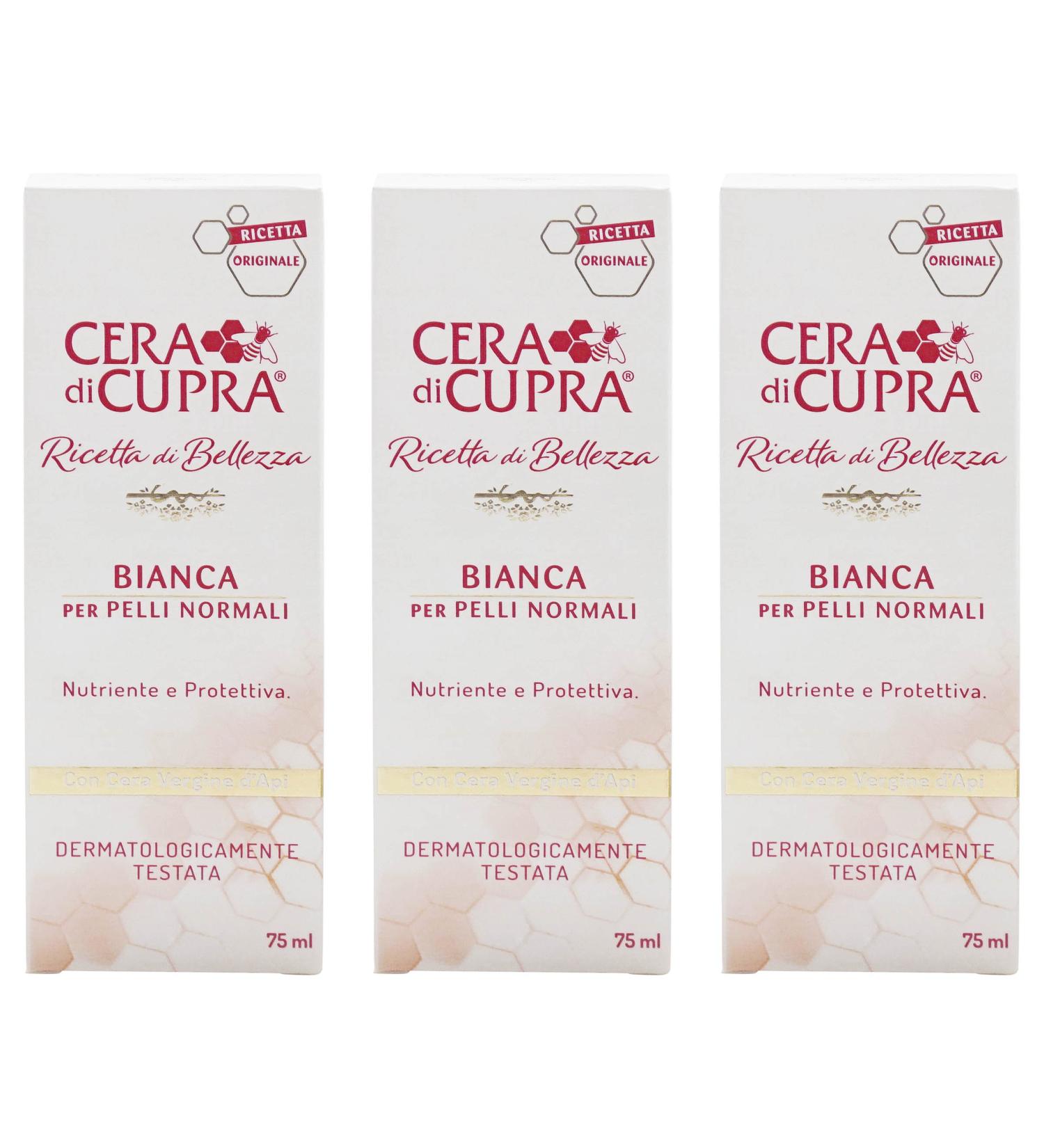 Bianca per Pelli Normali Cream - Anti-Aging Formula for Normal Skin (3 Pack 2.5oz Each) | Italian Import - Fast International Shipping - Buy Online on GoSupps.com