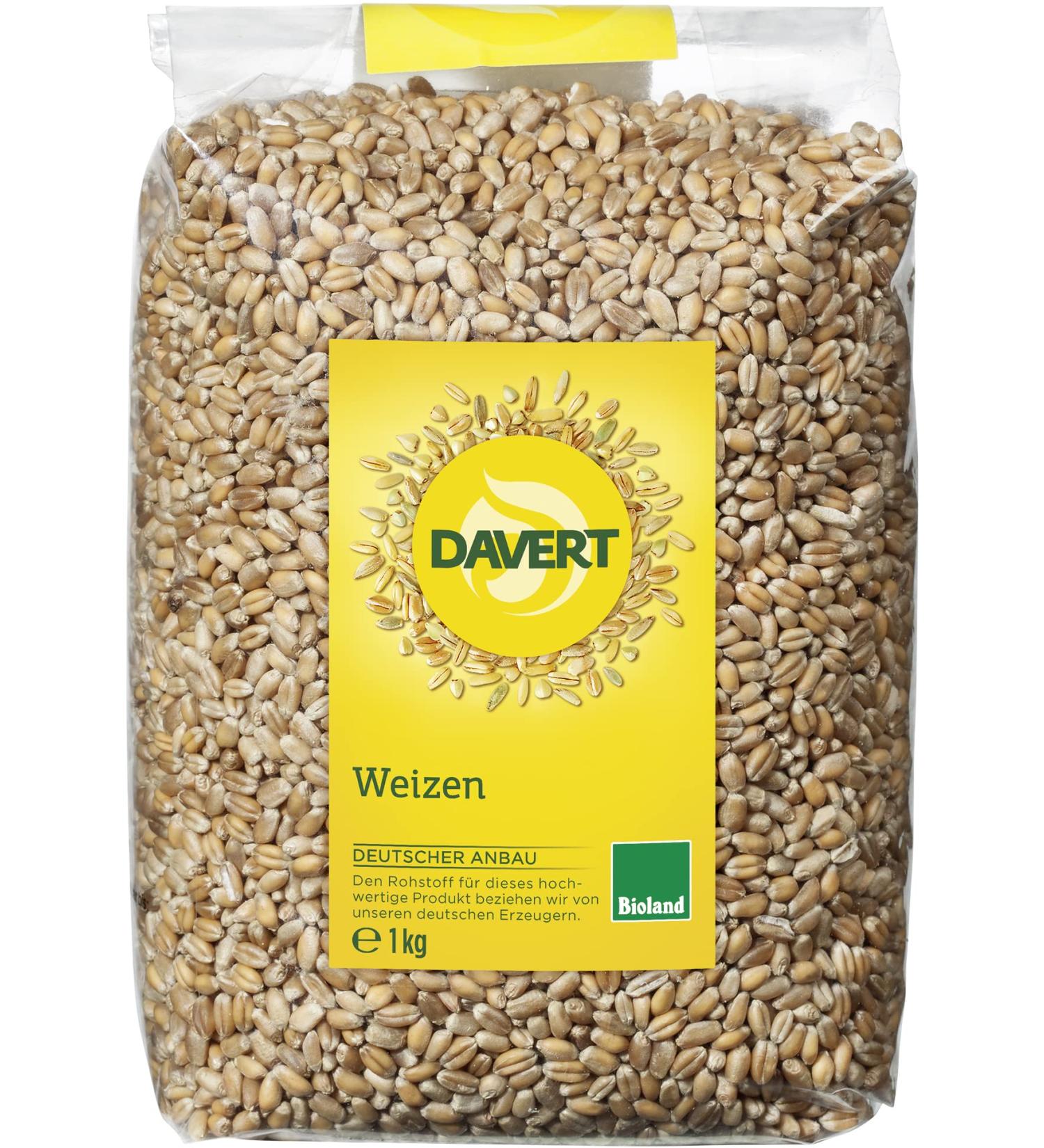 Davert Wheat Bioland 1kg (6 x 1 kg) 1 kg (pack of 6)