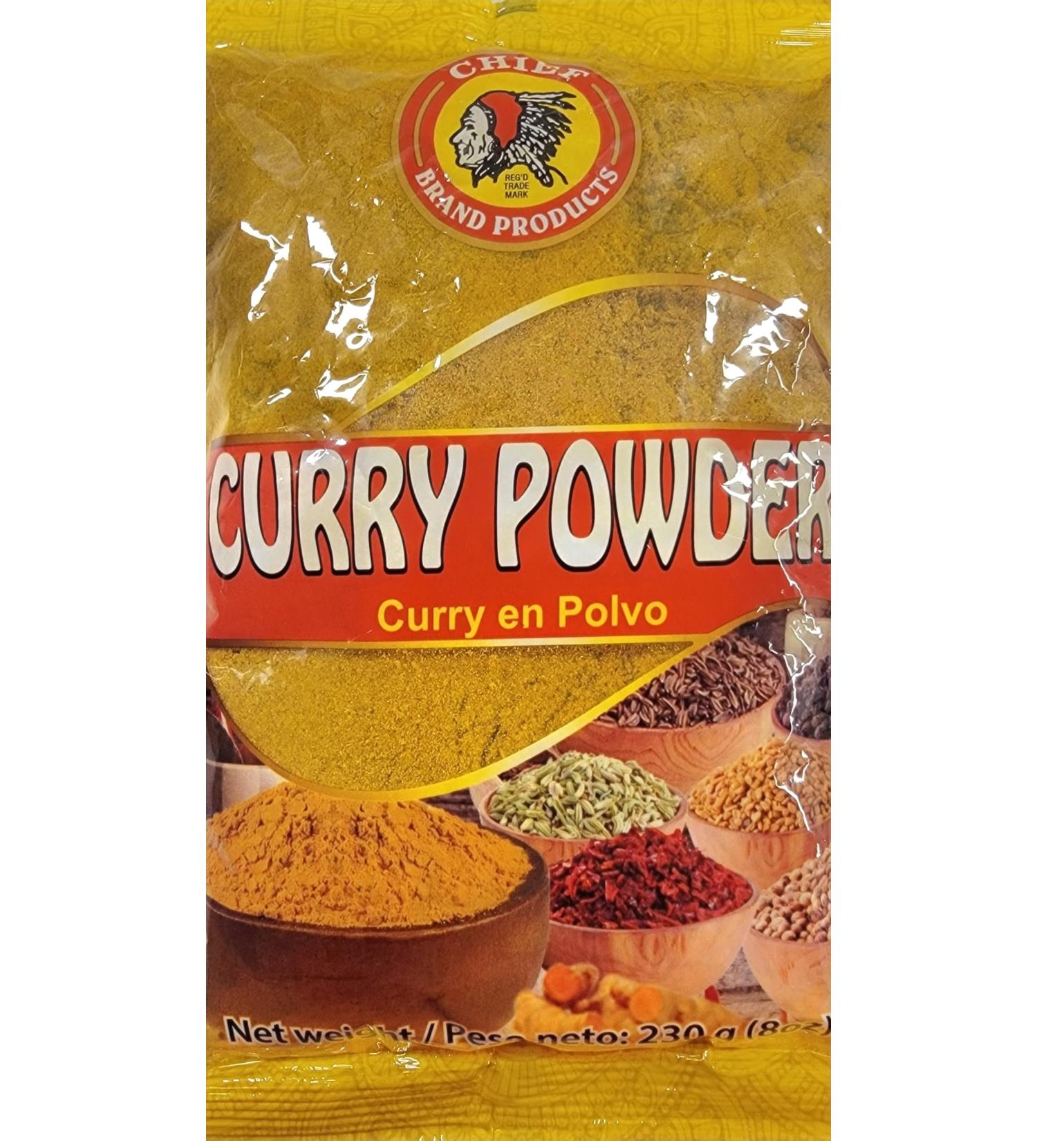 CHIEF (Indian Head) Curry Powder 8.1 Oz (3-Pack) by Chief