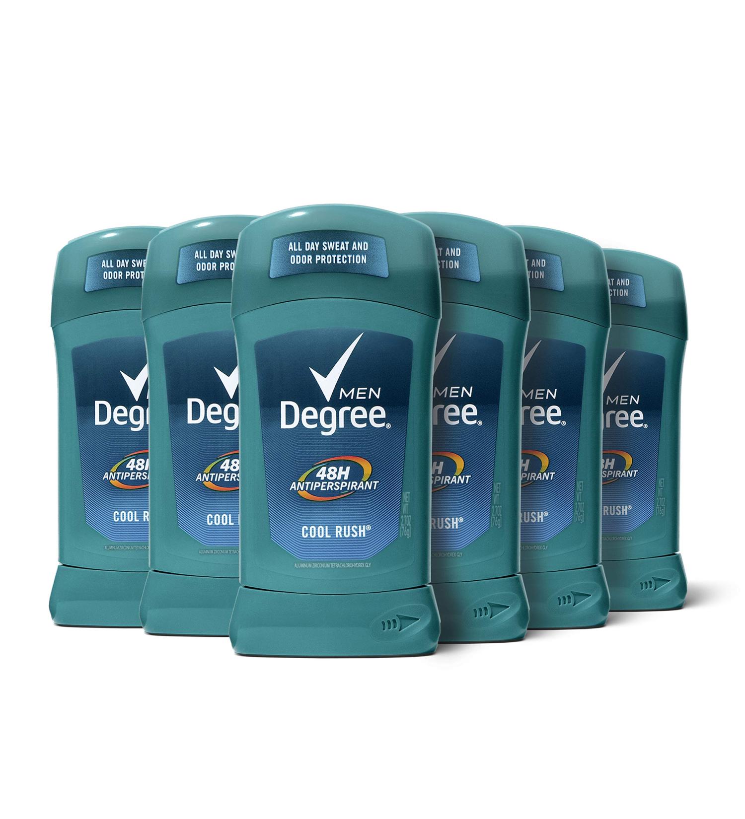 Degree Men Antiperspirant Deodorant Stick Cool Rush - 48 Hour Protection - 2.7 oz | International Shipping Available - Buy Online on GoSupps.com